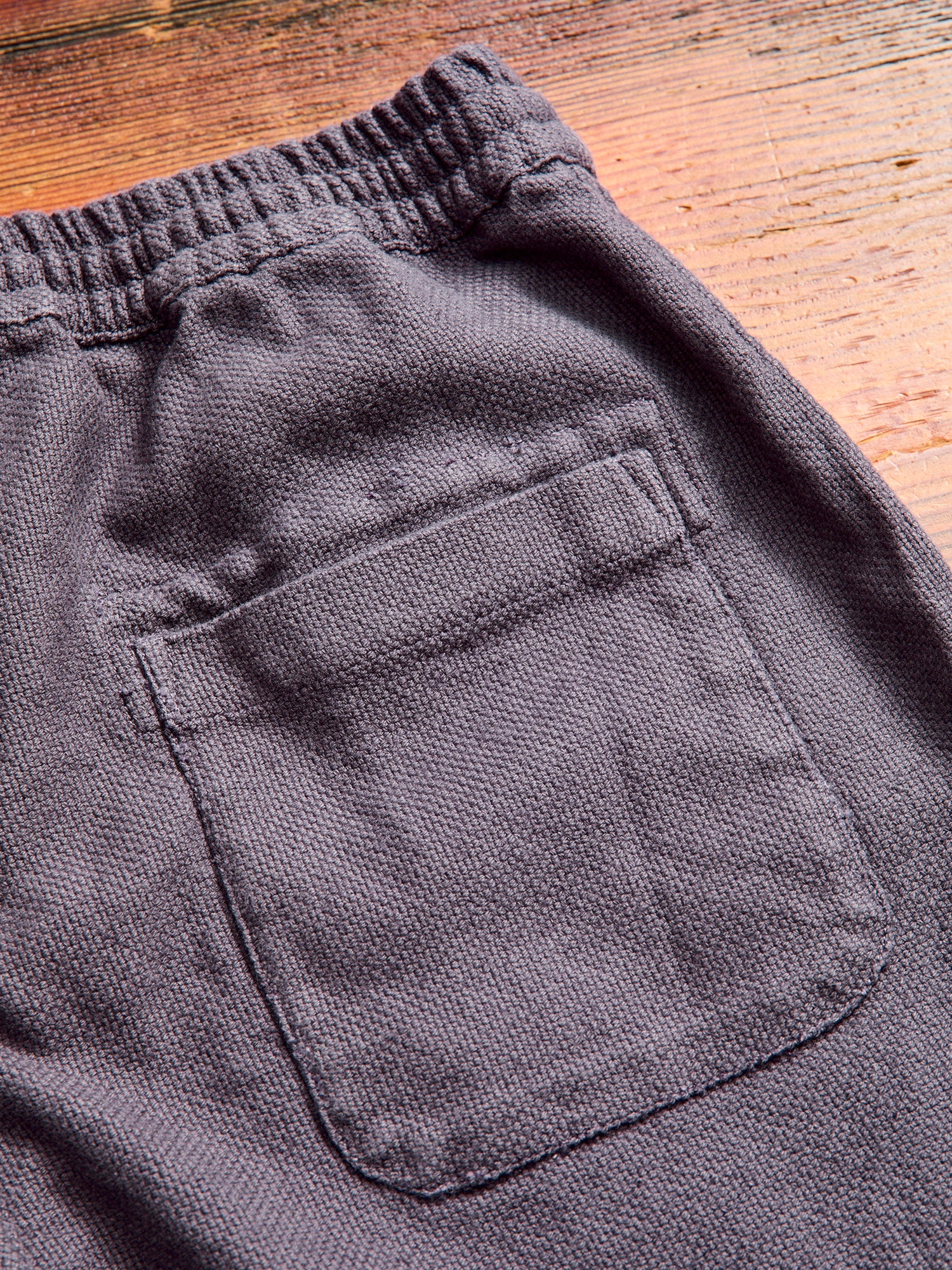 Club Short in Plum Hand Stitch - Image 8