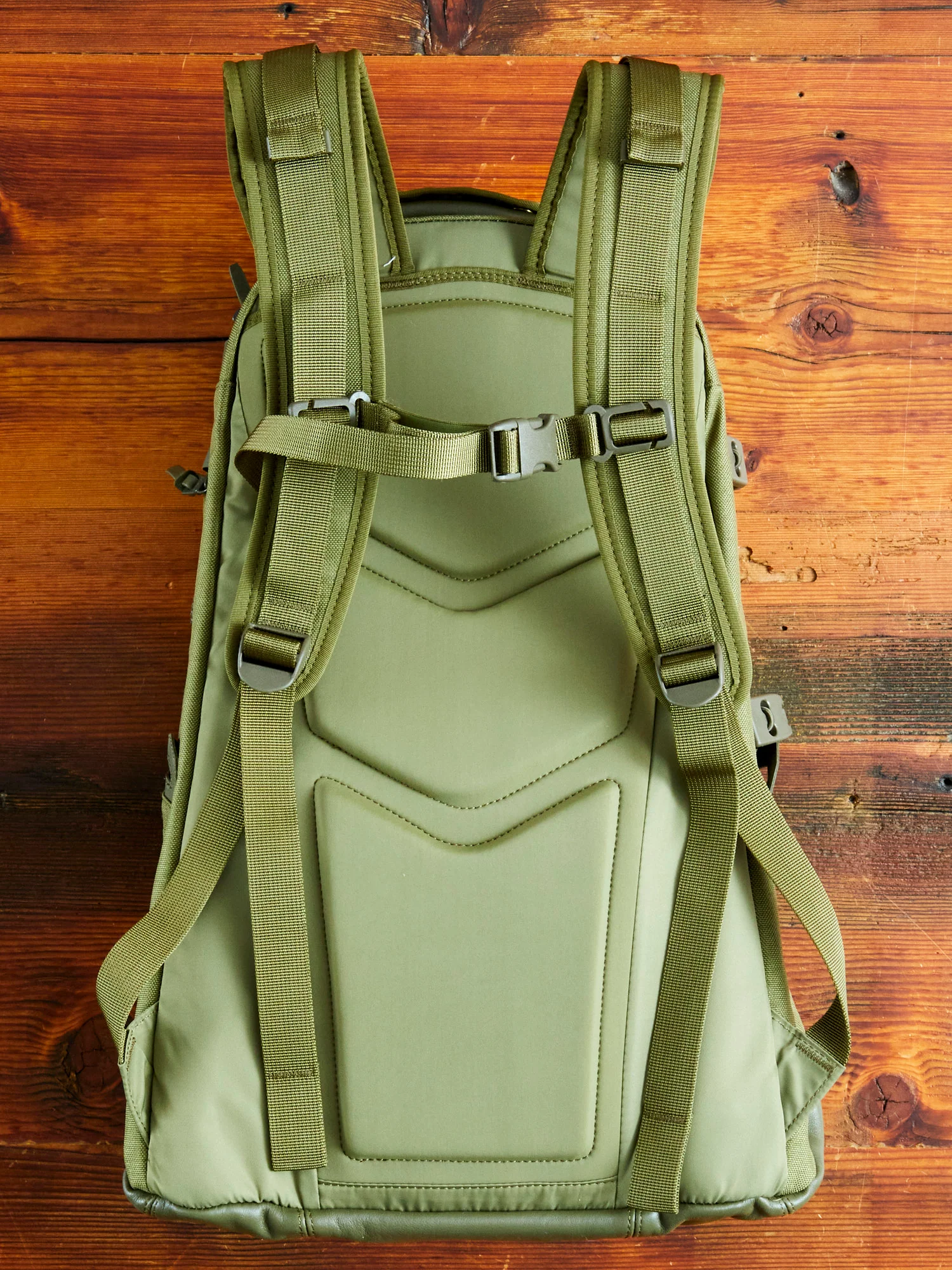 Cordura 20L Backpack in Olive Lambskin - Image 4
