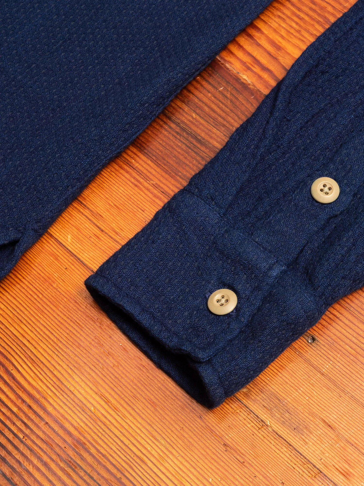 CPO Shirt in Indigo Sashiko - Image 6