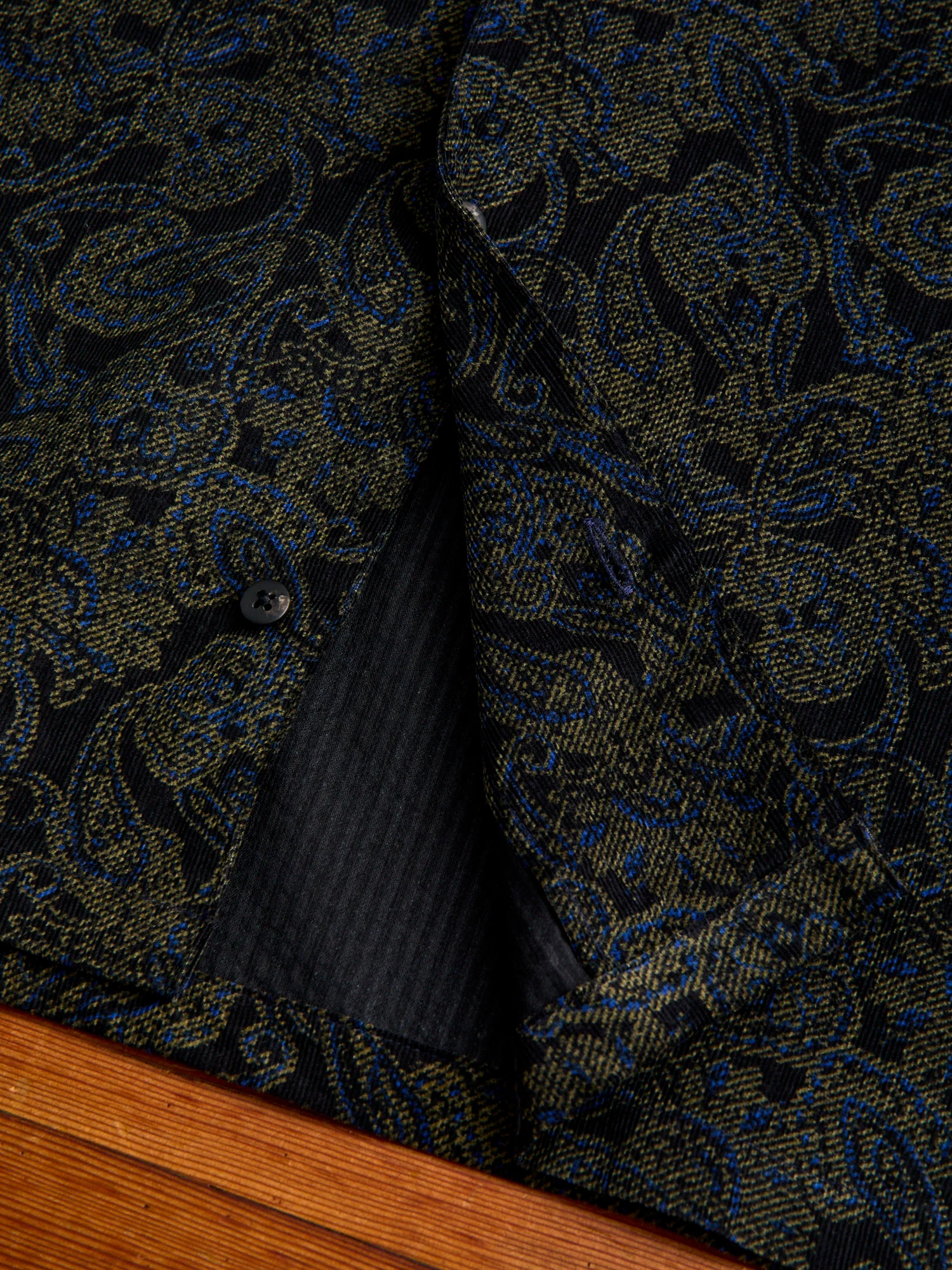 Crammond Shirt in Ink Paisley - Image 8