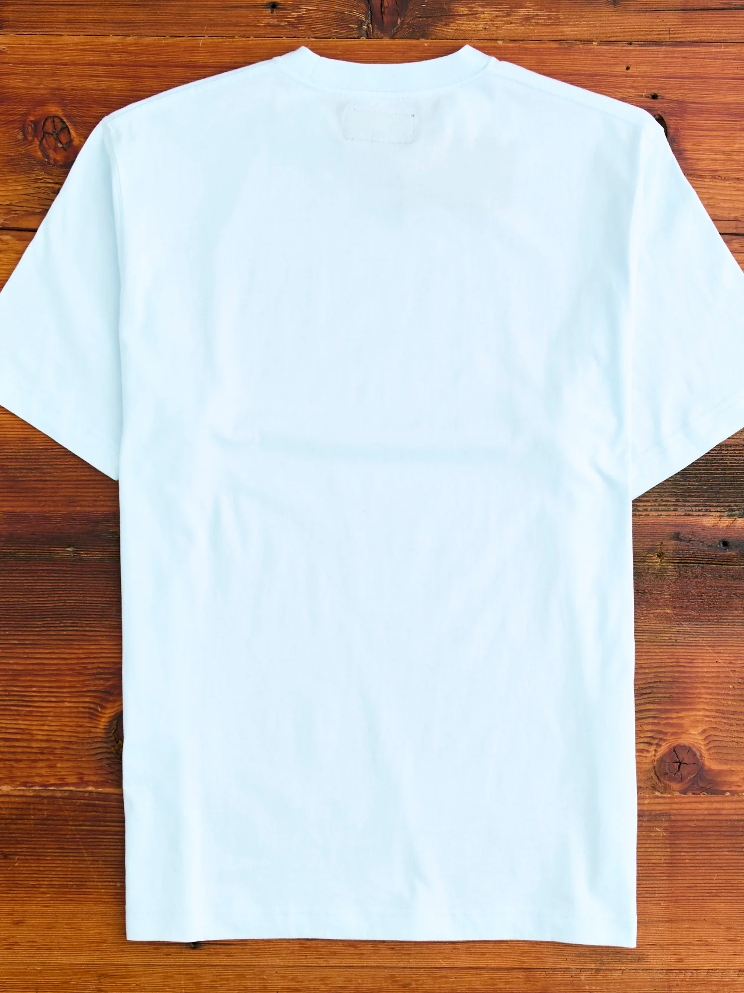 Crewneck T-Shirt in Sax - Image 6