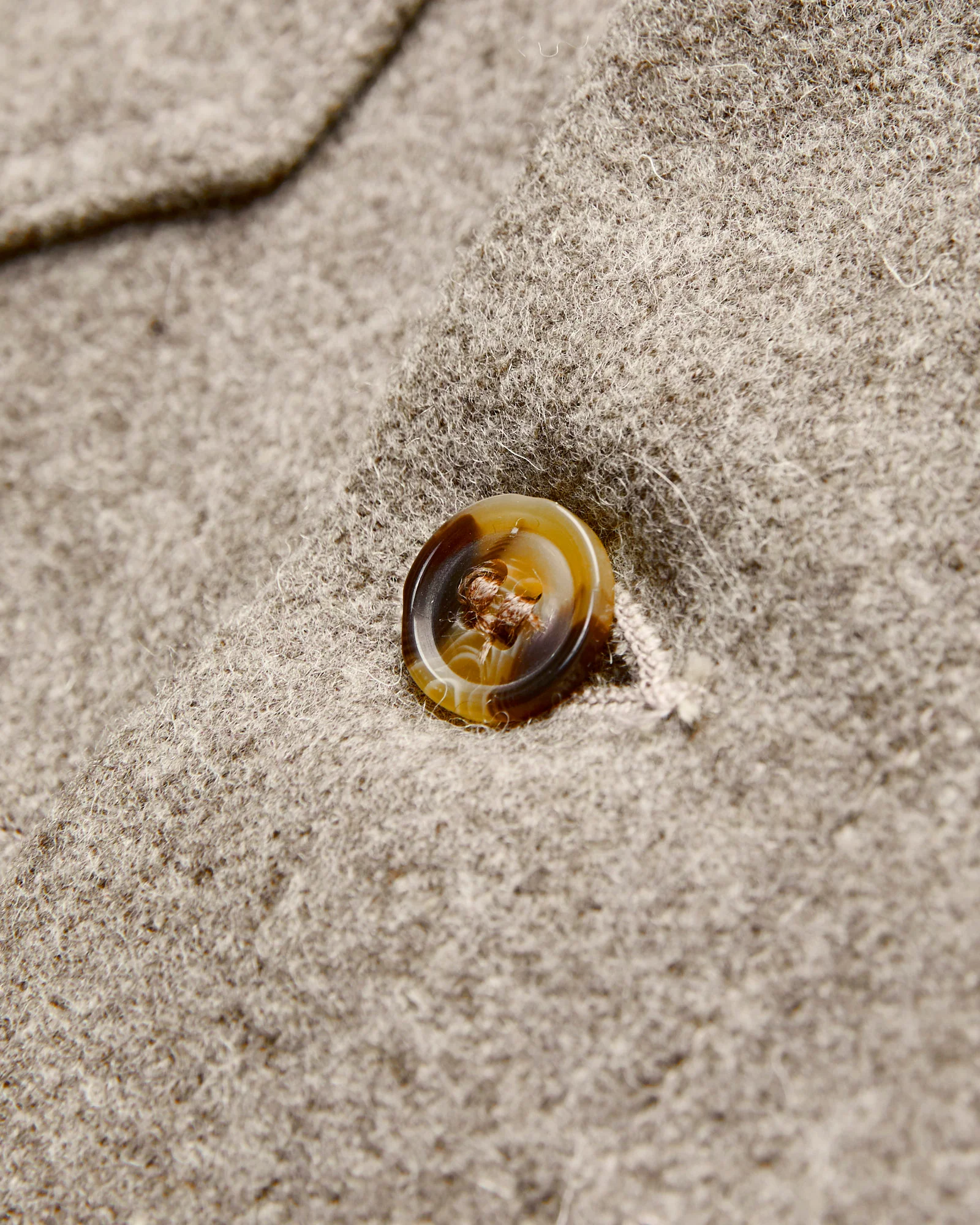 Crissman Overshirt in Oatmeal - Image 4