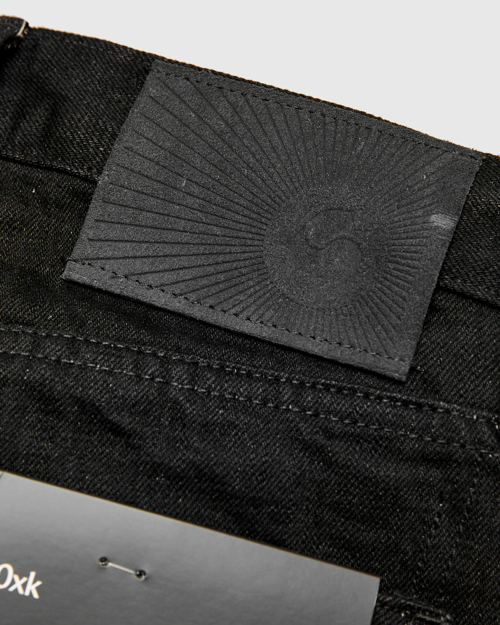 CS-220xk "Black Kibata" 13.25oz One Wash Selvedge Denim - Classic Straight Fit - Image 10