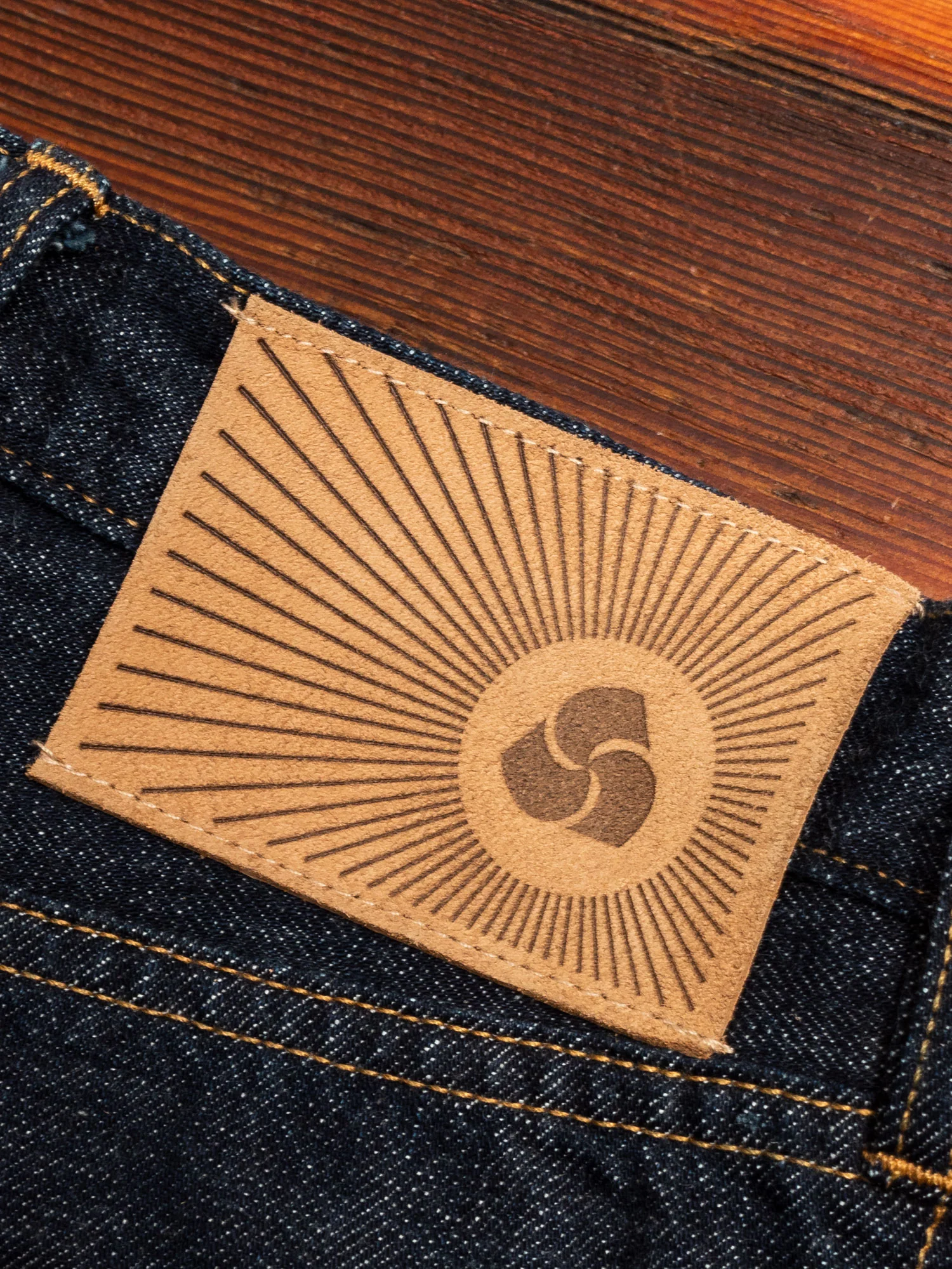 CT-100xk "Kibata" 14oz One Wash Selvedge Denim - Classic Tapered Fit - Image 3