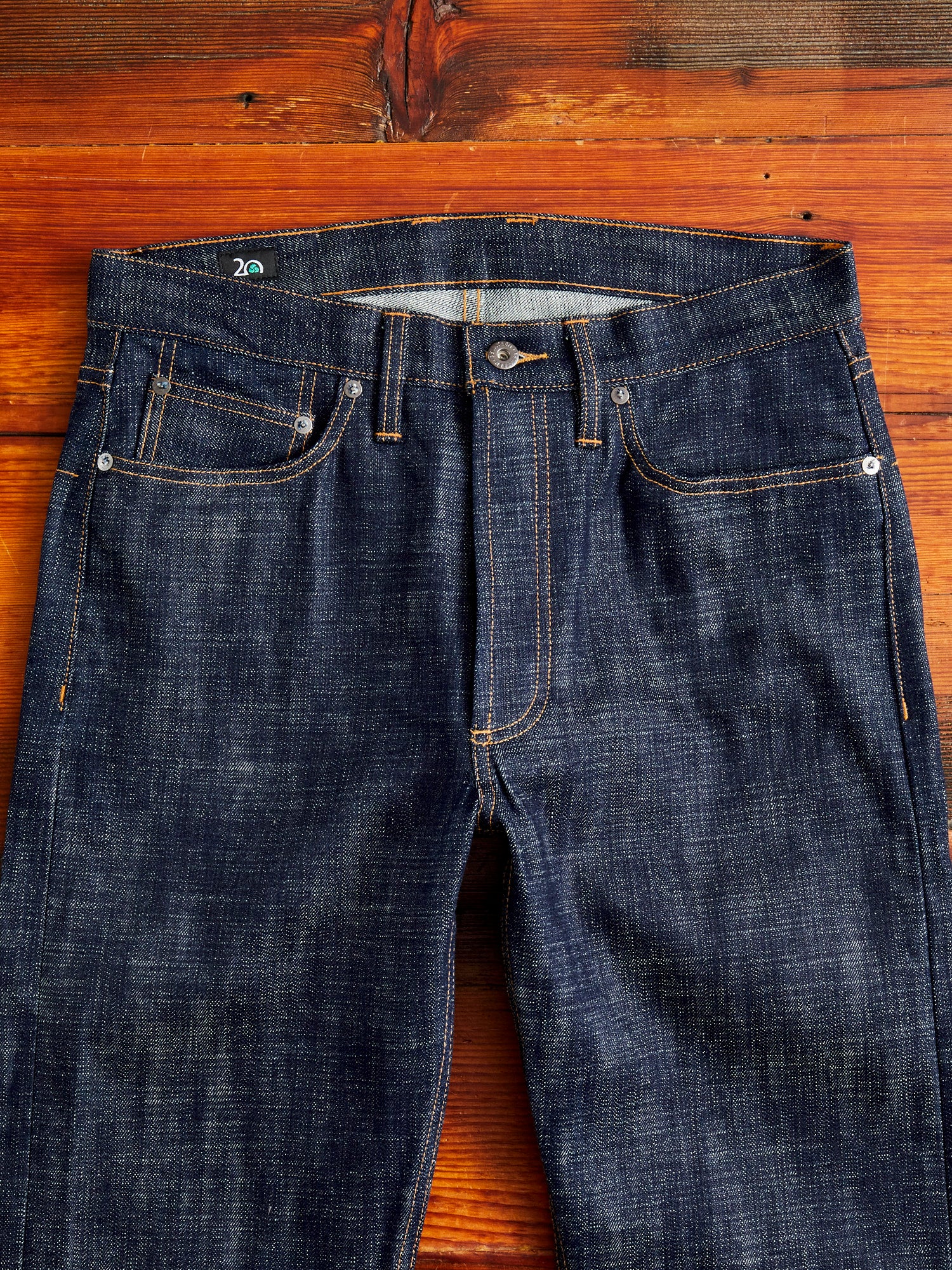 CT-102xn "Natural Indigo" 15.4oz Selvedge Denim - Classic Tapered Fit - Image 5