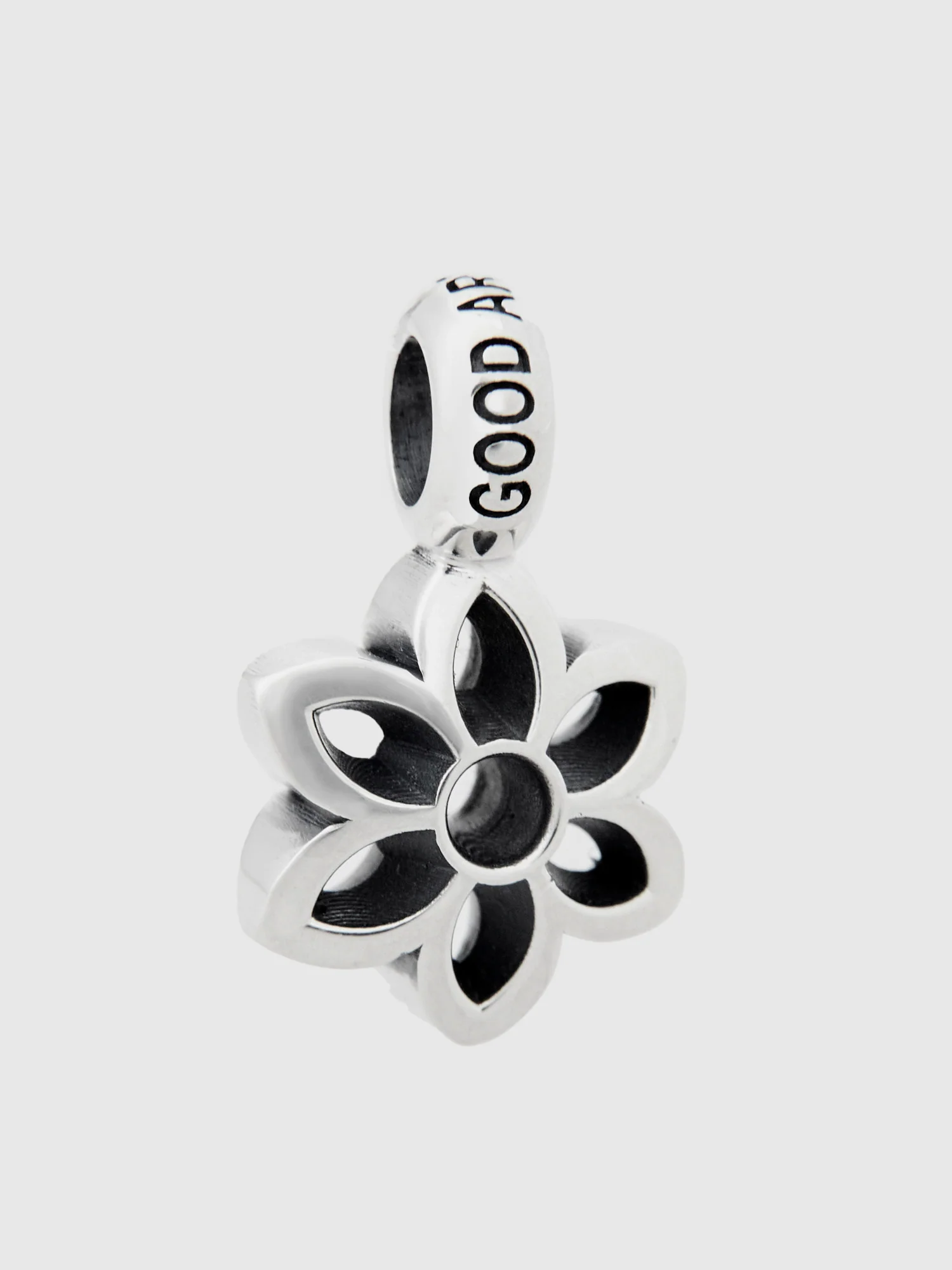 Cutout Rosette Pendant in Sterling Silver - Image 3