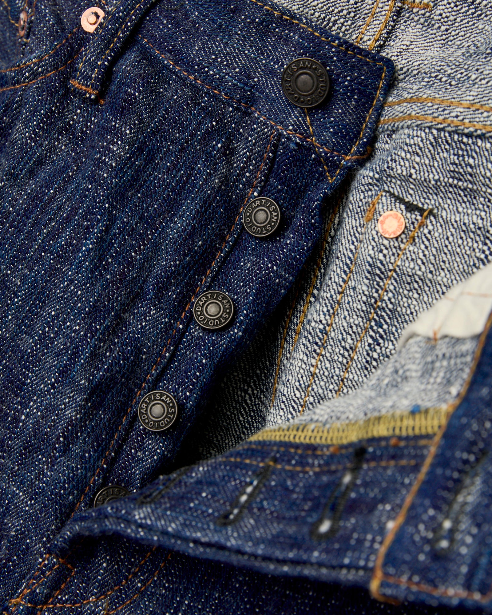 D1894 "Sou-Ai" 16oz Twin Indigo Selvedge Denim - Regular Straight Fit - Image 7