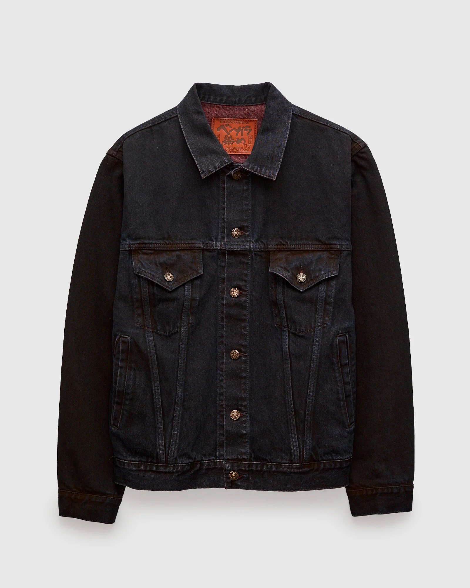 D4621 "Bengala" 14oz Natural Dye Selvedge Type-3 Jacket