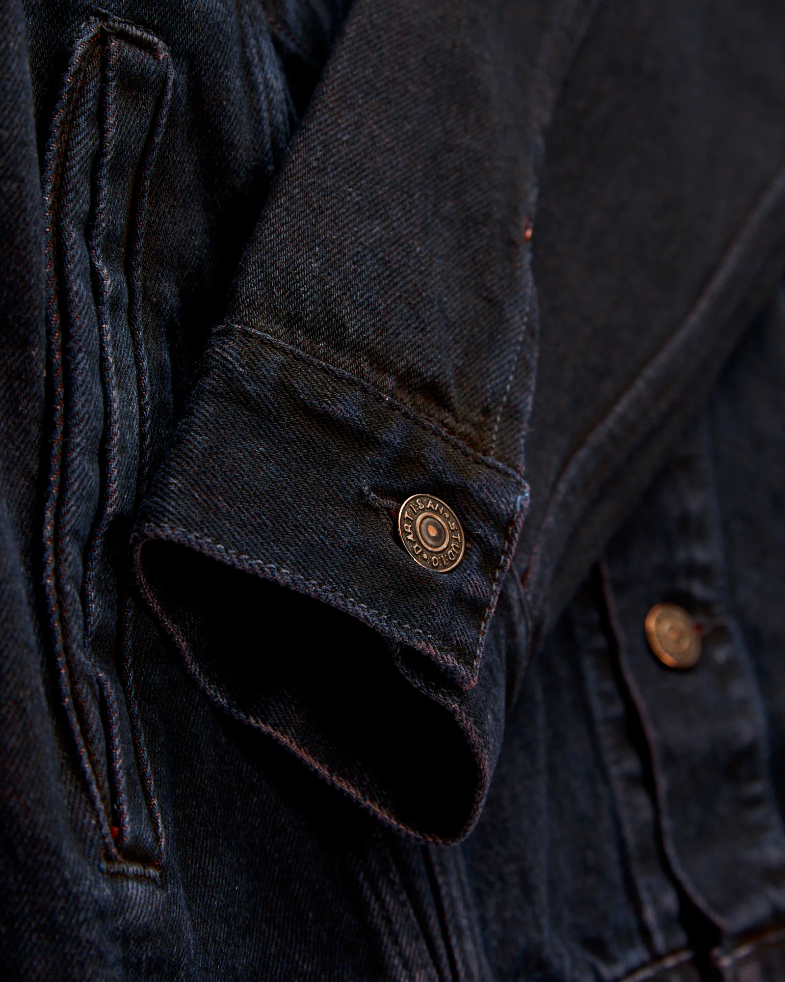 D4621 "Bengala" 14oz Natural Dye Selvedge Type-3 Jacket - Image 6