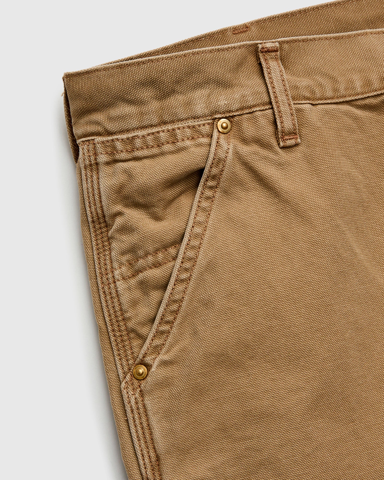 Dad's Fit Painter Pants in Brown - Image 7
