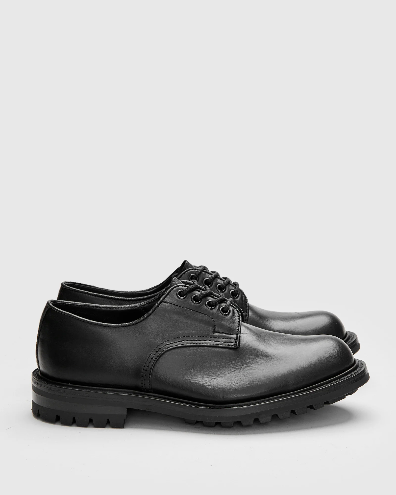 Daniel Work Shoe in Black Washed Horse - Image 3