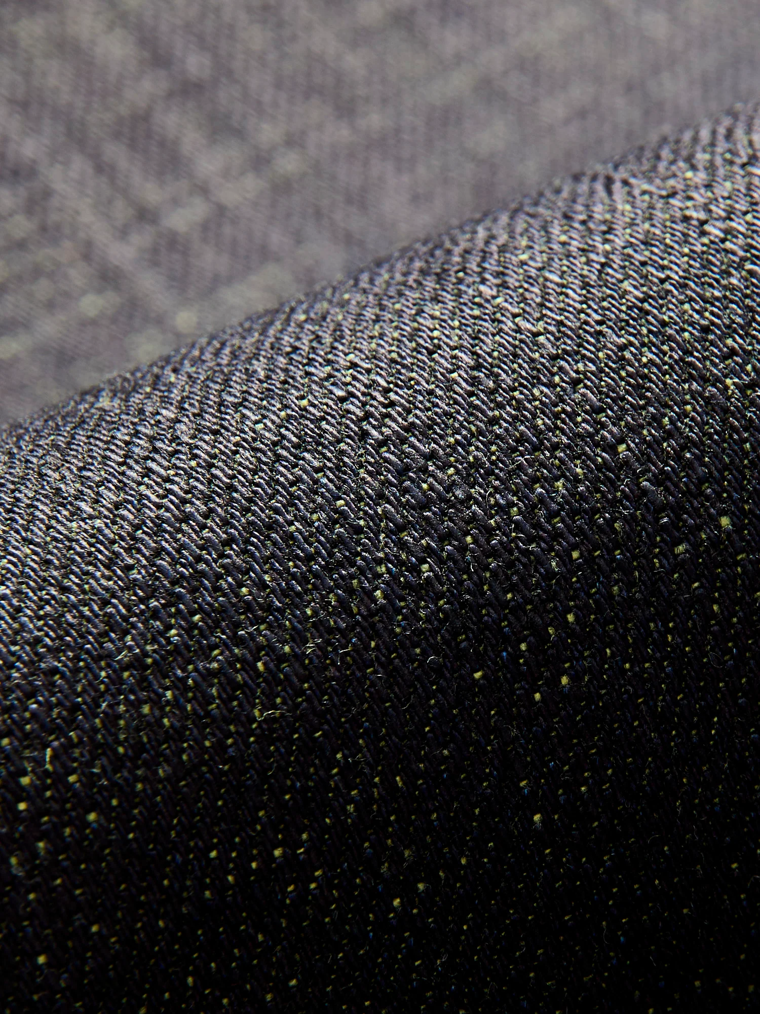 "Etched" 13oz Green Weft Stretch Selvedge Denim - Pen Slim - Image 13