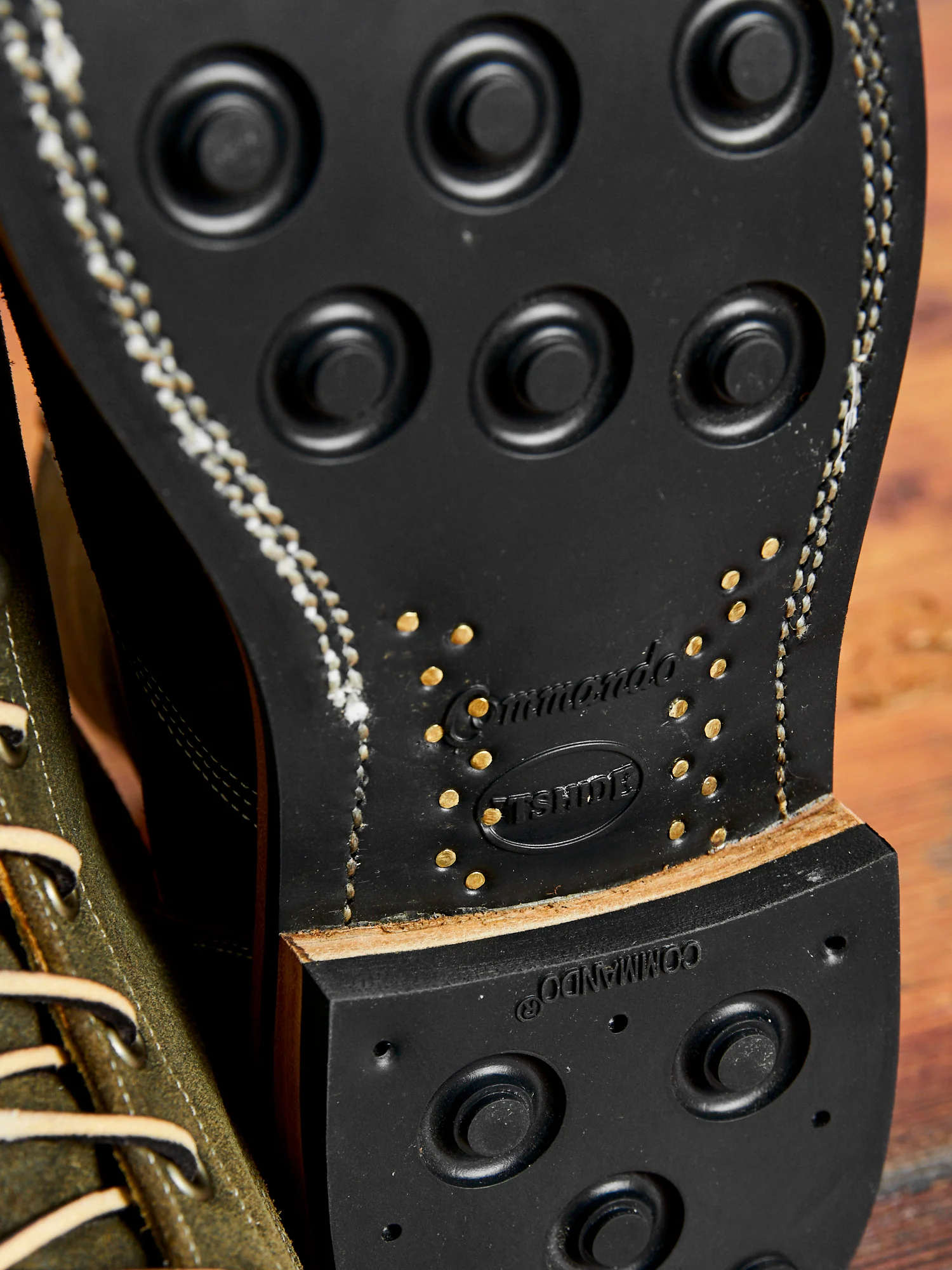Sierra Boot in Waxed Olive - Image 5