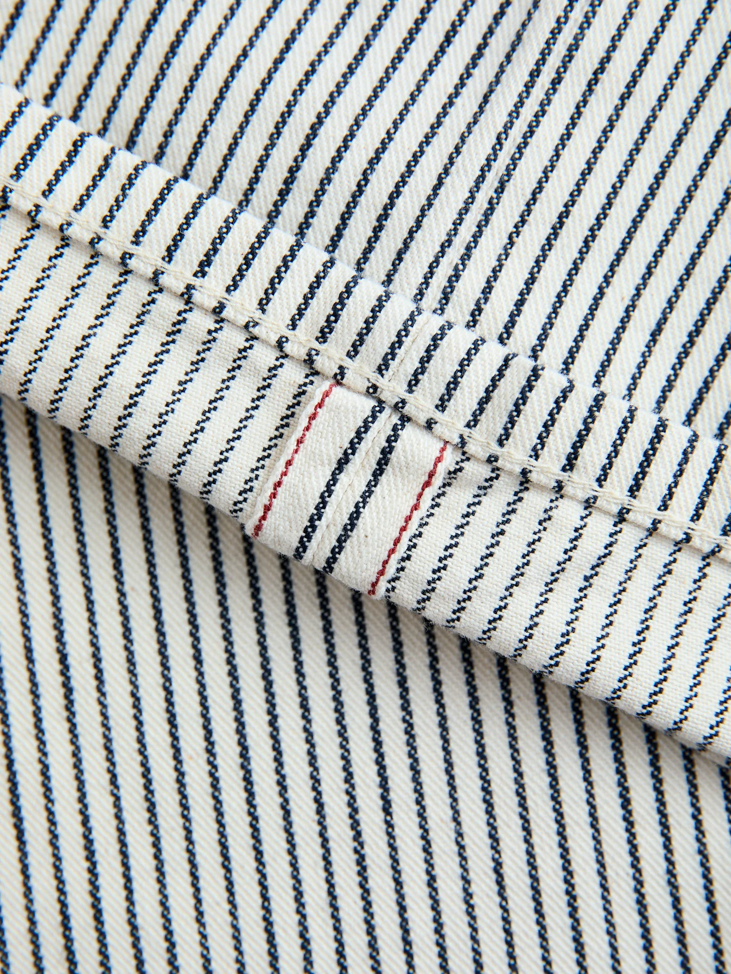 Deck Pant in Indigo Stripe - Image 16