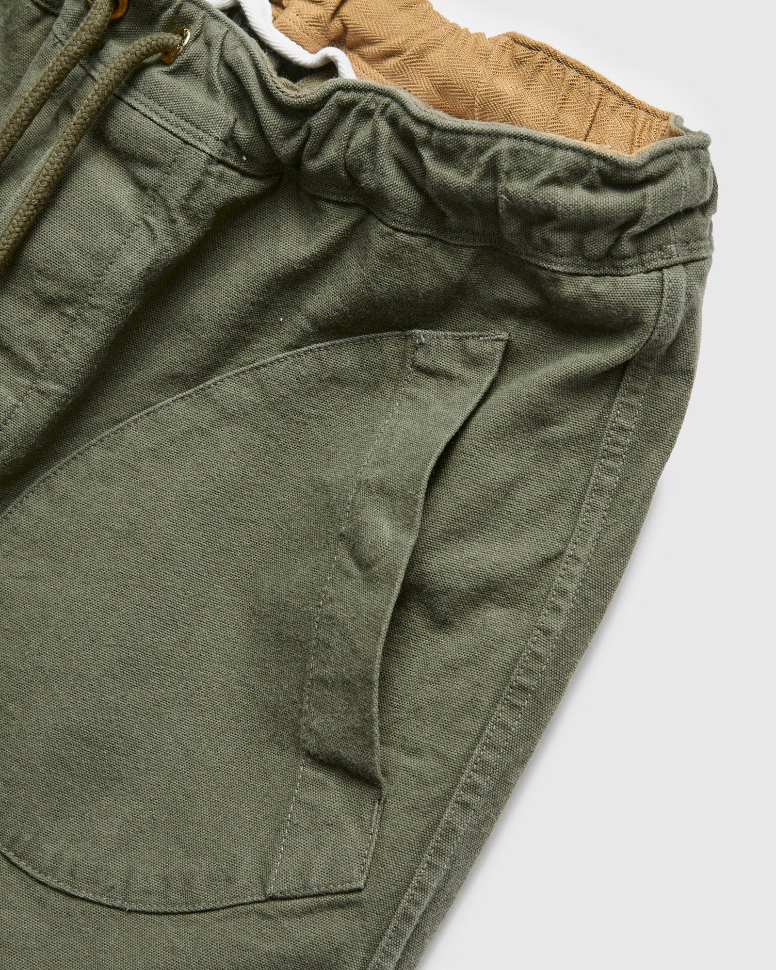 Deck Short in Olive - Image 4