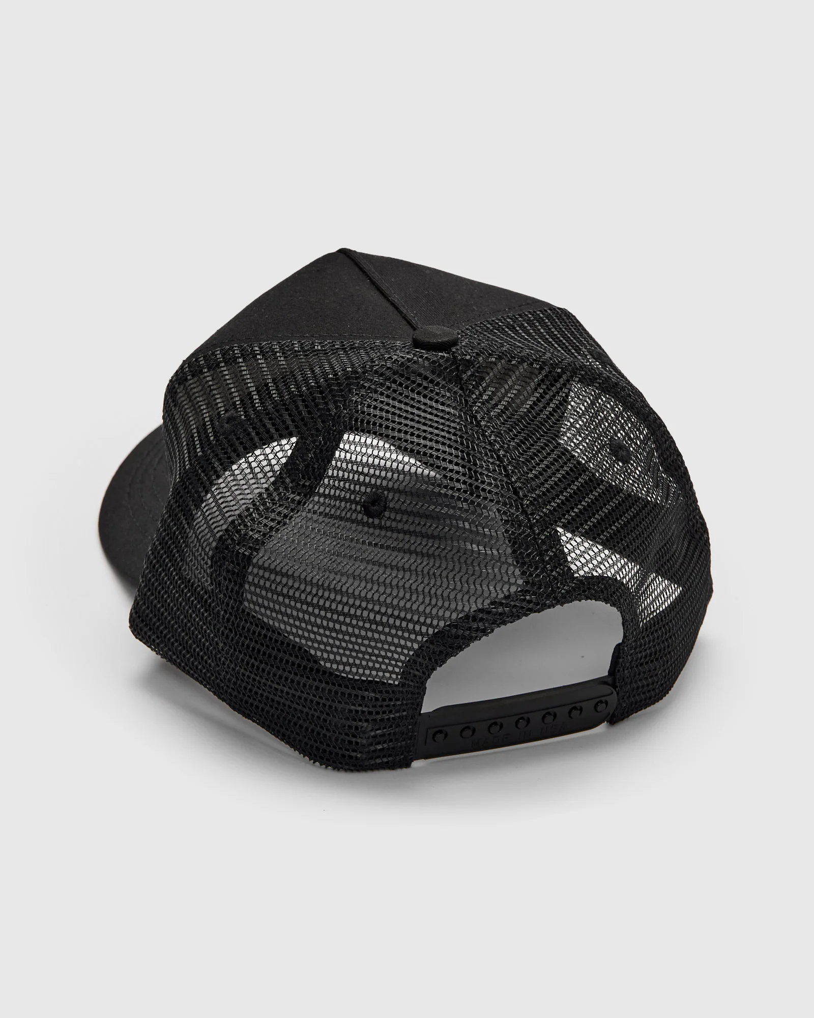 "Denim, Etc." Trucker Cap in Black - Image 3