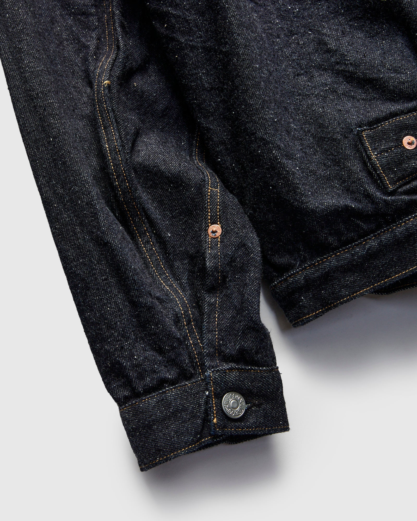 Denim Tracker 1P Jacket in Indigo - Image 9