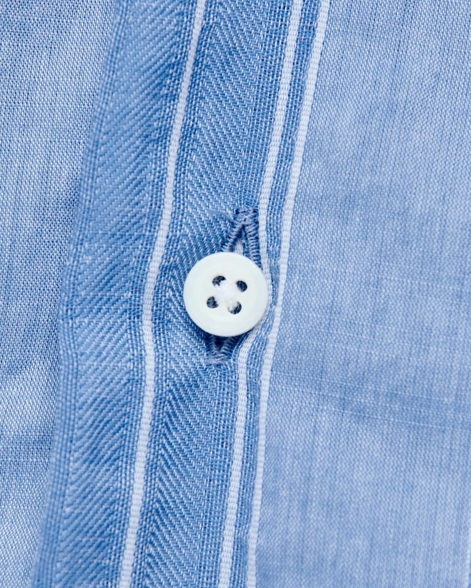 Dobby Camp Shirt in Blue - Image 5