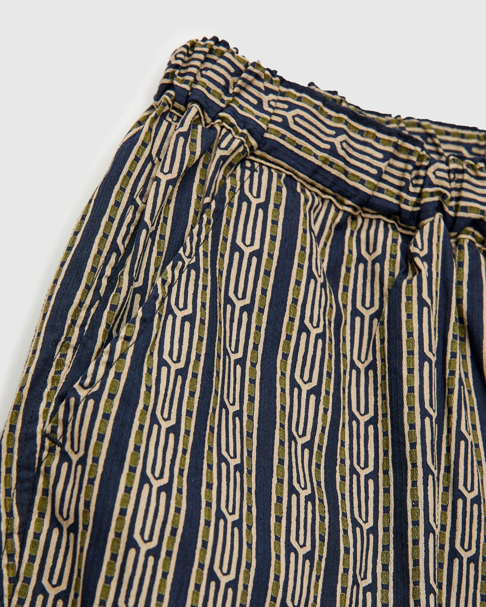 Dobby Easy Shorts in Navy - Image 6