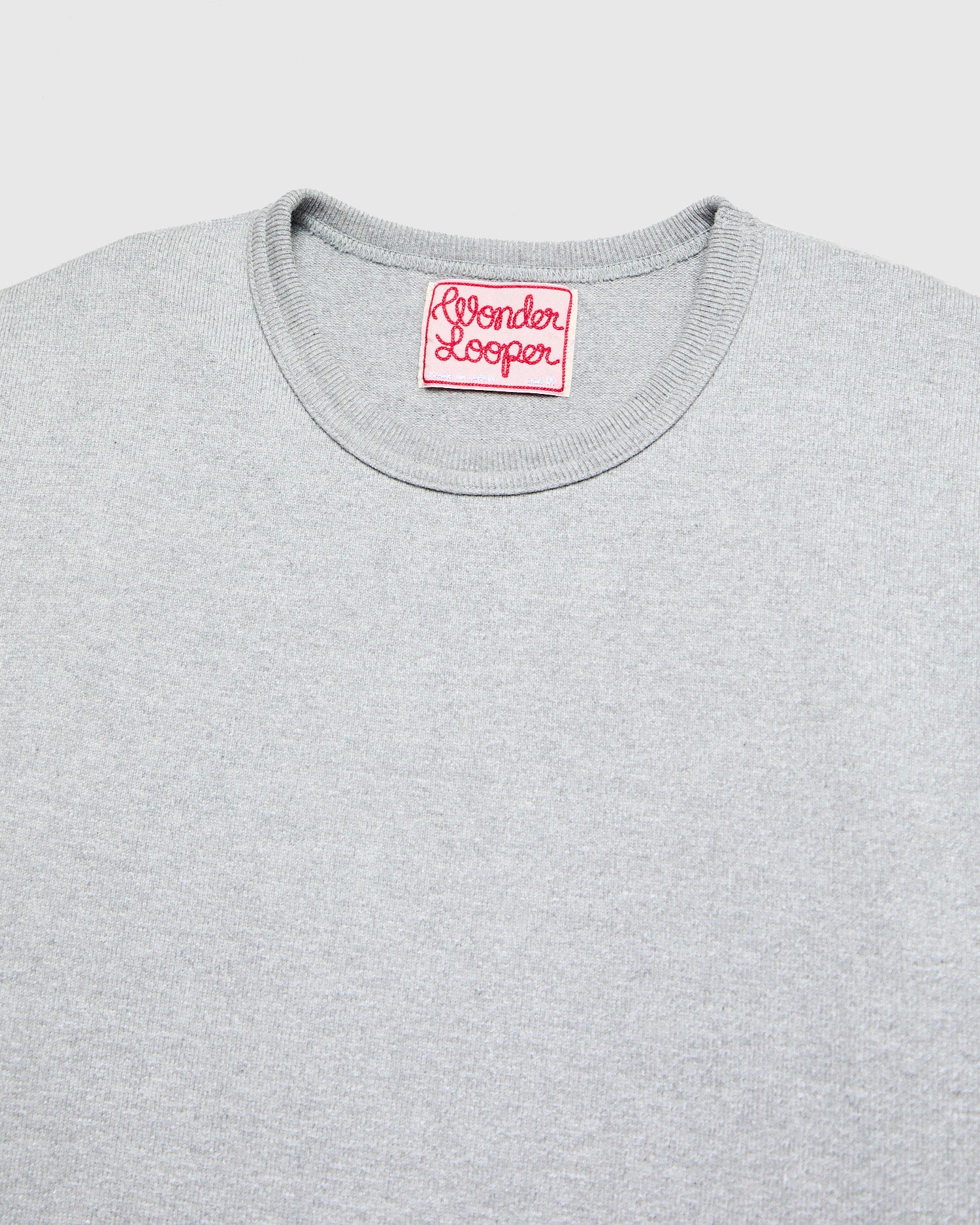 Double Heavyweight 12.1oz T-Shirt in Heather Grey - Image 5