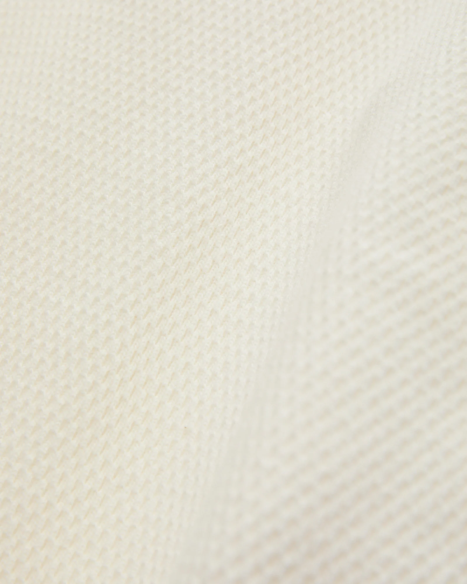 Double Honeycomb Thermal Shirt in Off White - Image 7