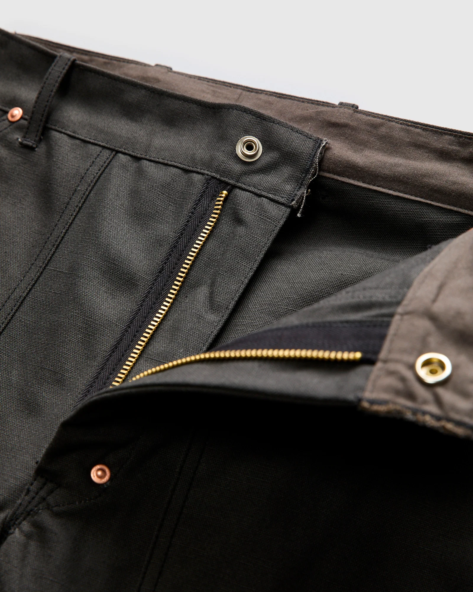 Double Knee Work Trousers in Charcoal - Image 7