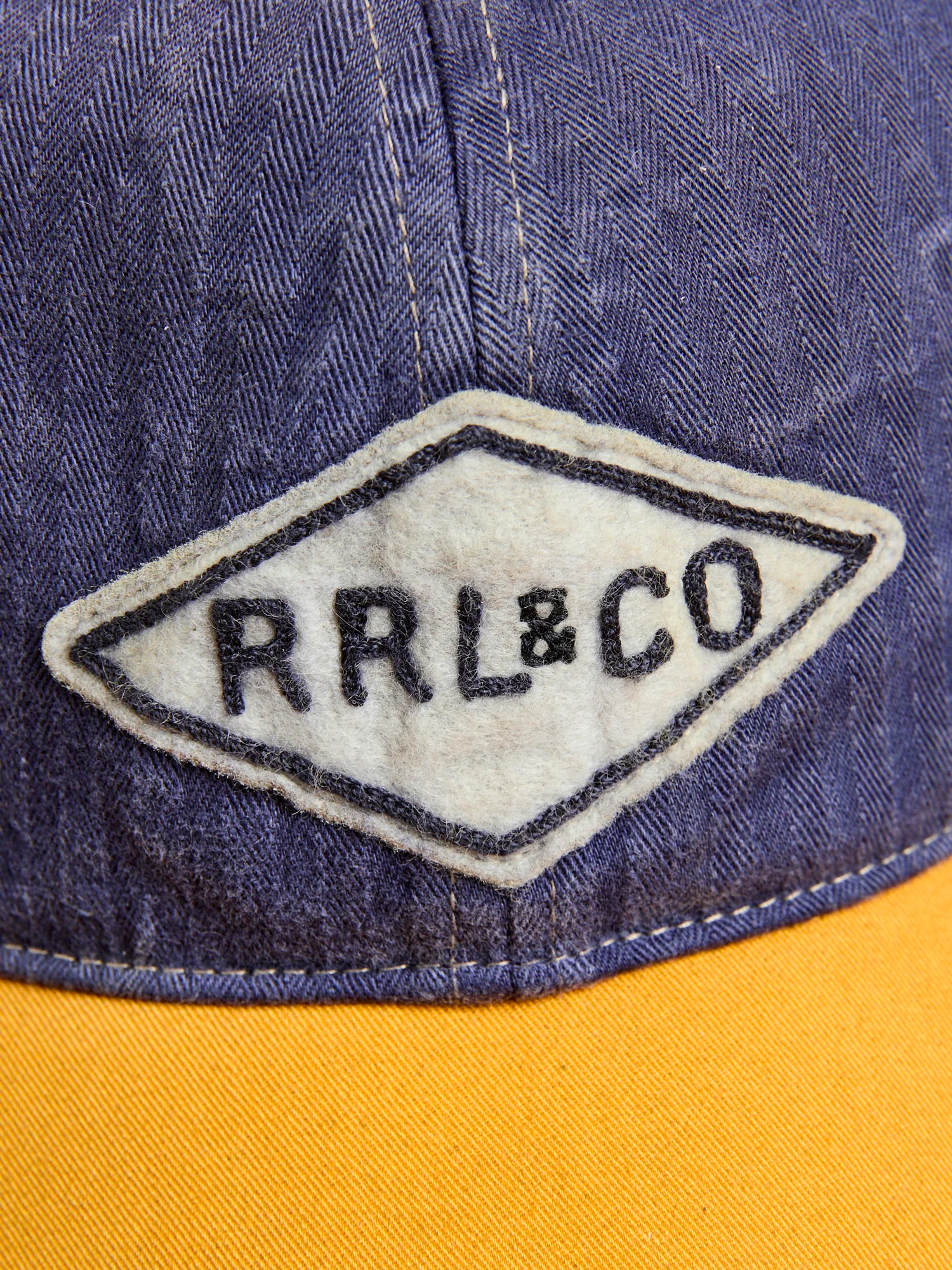 Double RL Two-Tone Cap in Garage Purple - Image 4