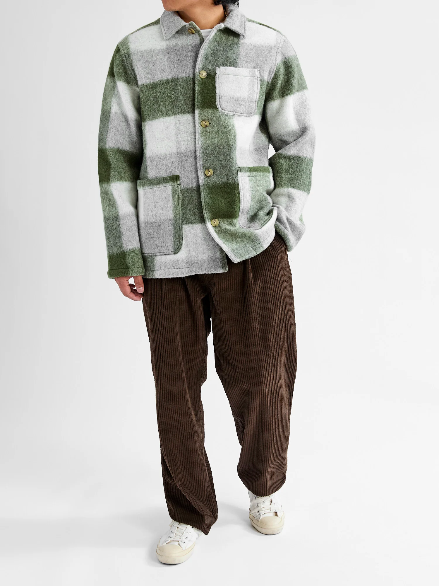 Doune Corduroy Pants in Peat Jumbo Cord - Image 10