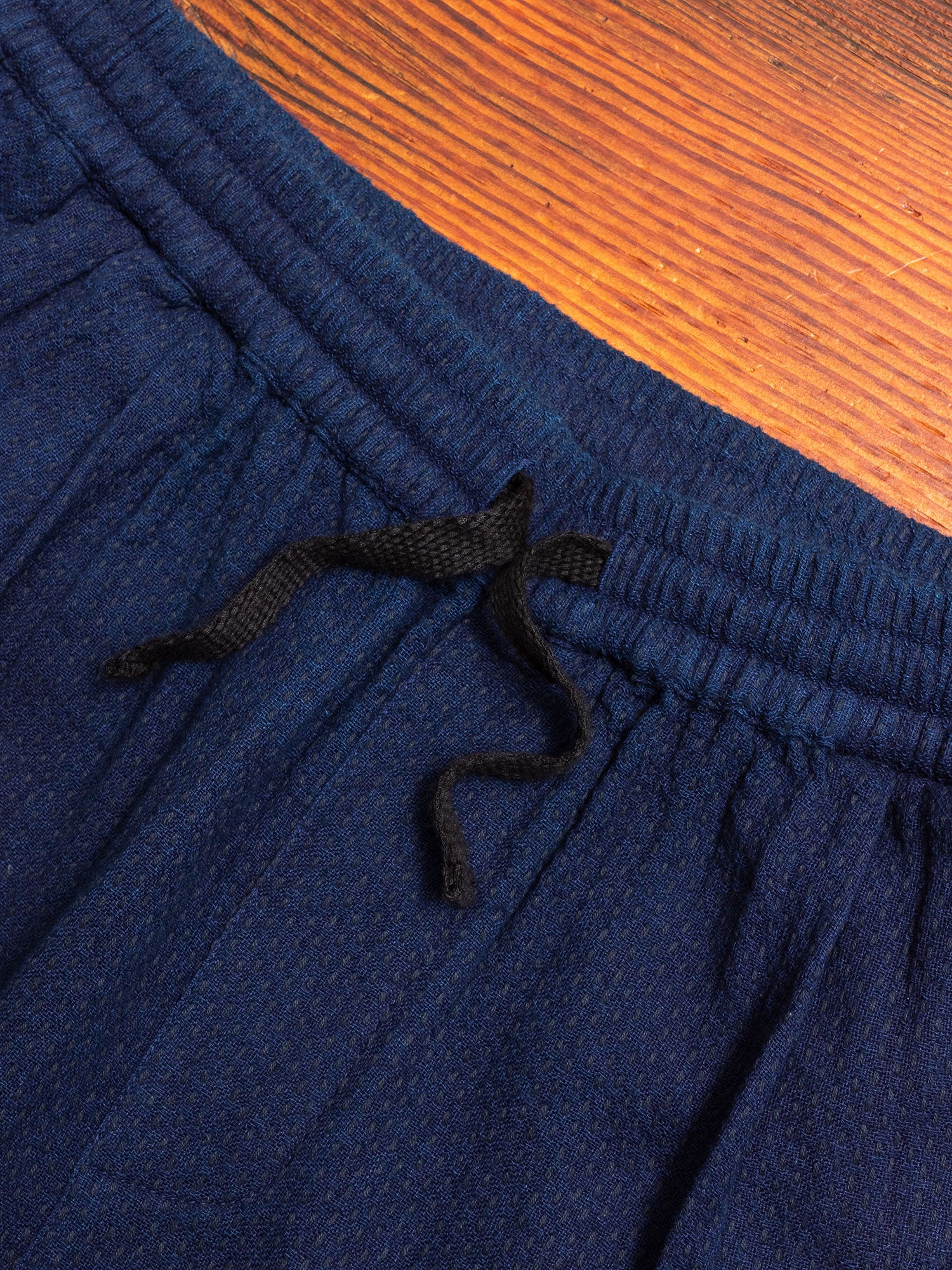 Drawstring Pant in Indigo Sashiko - Image 5