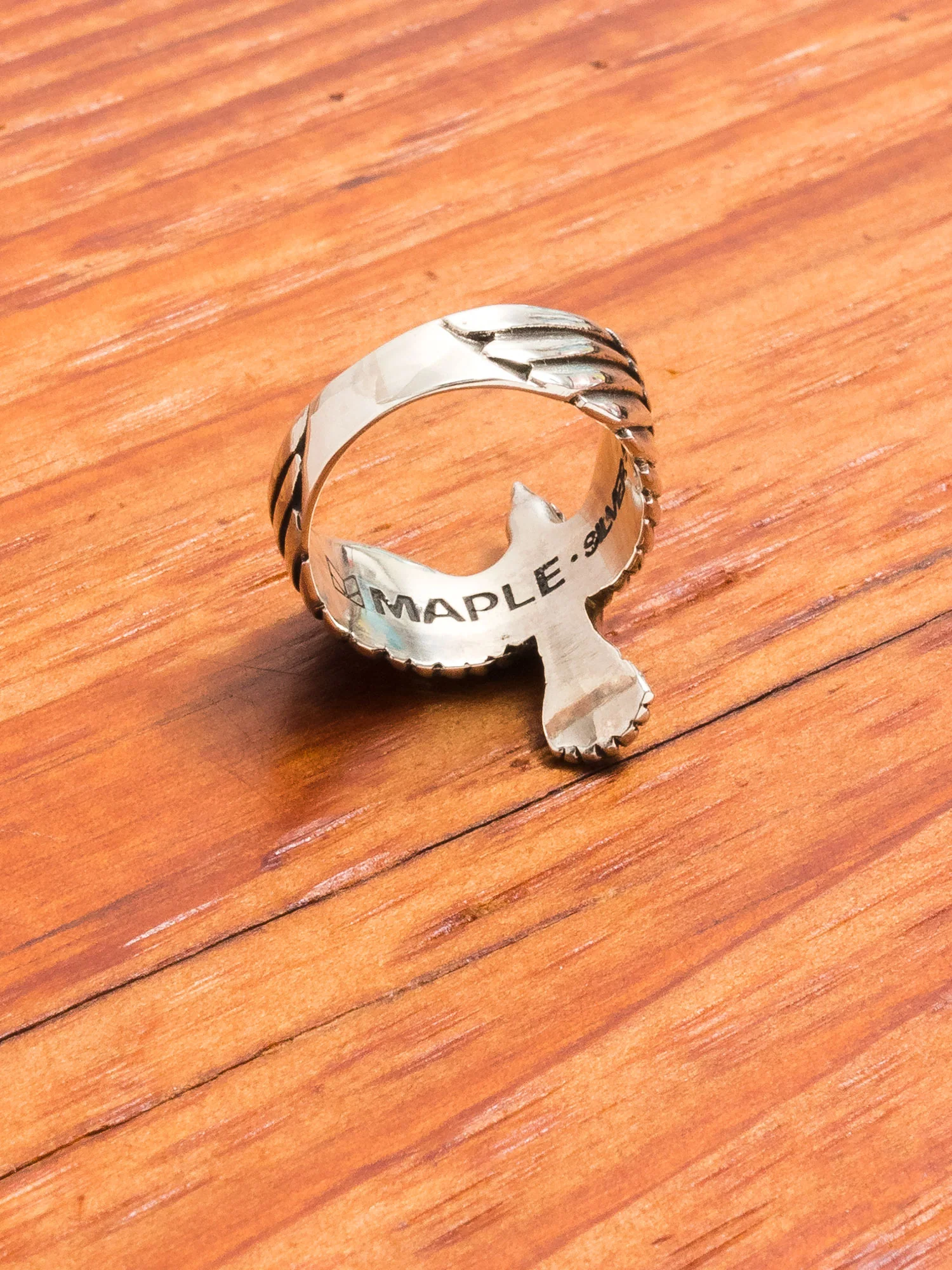 Eagle Ring in Silver - Image 3