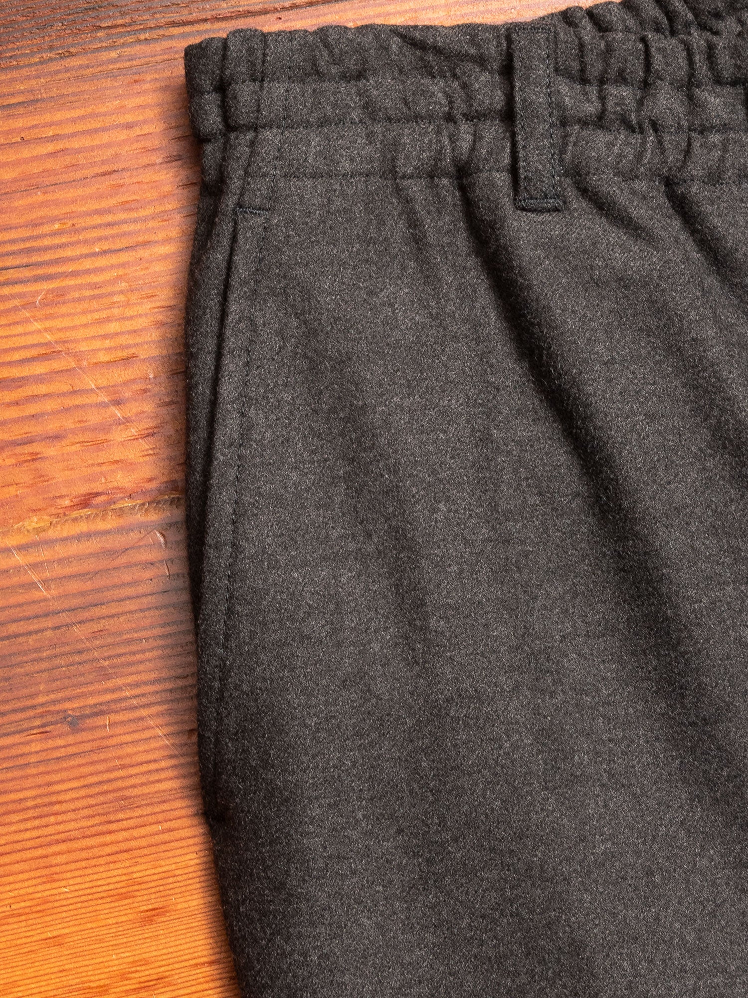 Easy Pants in Brushed Charcoal - Image 4