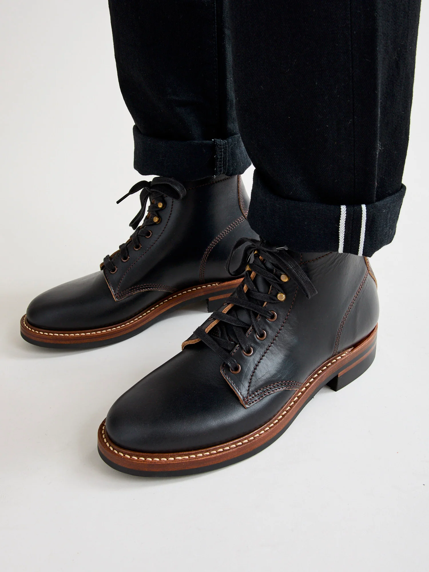 El Capitan Boot in Horween Chromexcel Black - Image 2