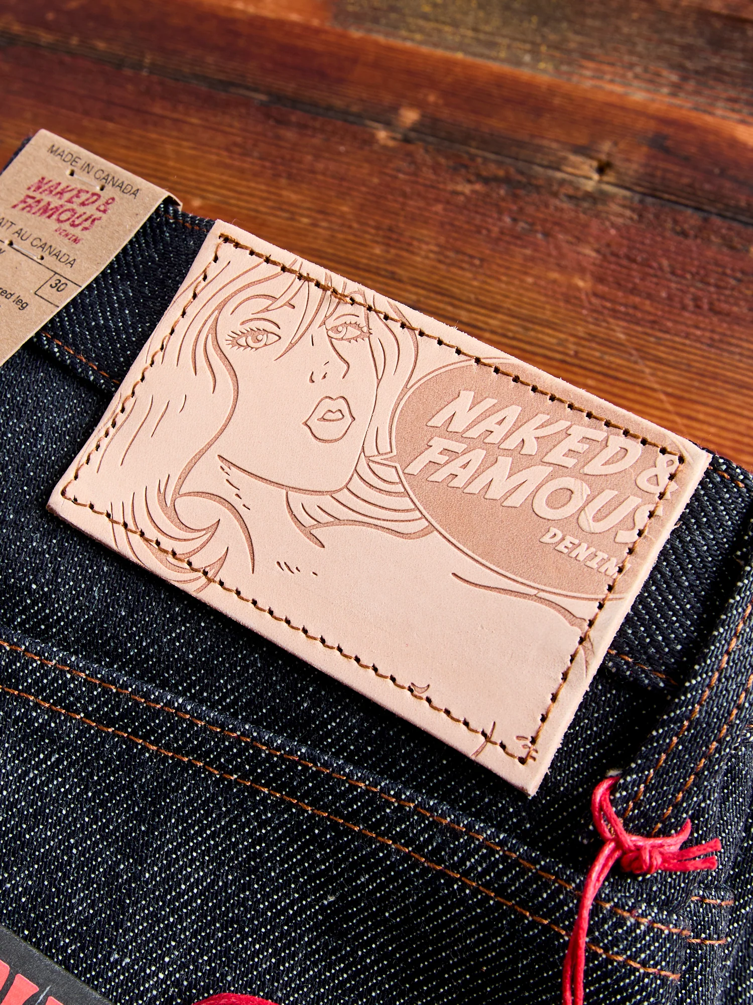 "Elephant 13 - Red Core" 21oz Selvedge Denim - Easy Guy Fit - Image 4