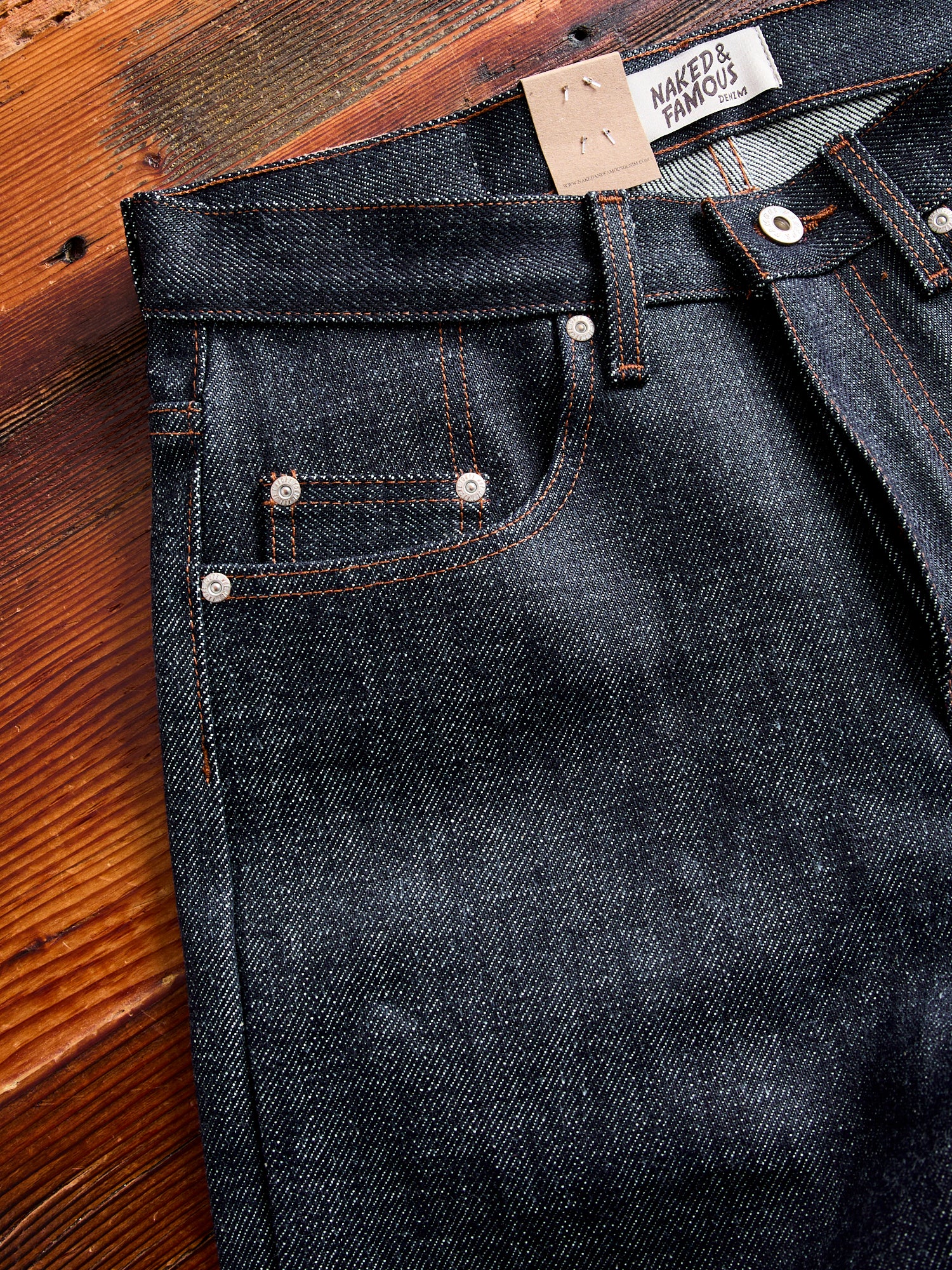 "Elephant 13 - Red Core" 21oz Selvedge Denim - Easy Guy Fit - Image 7