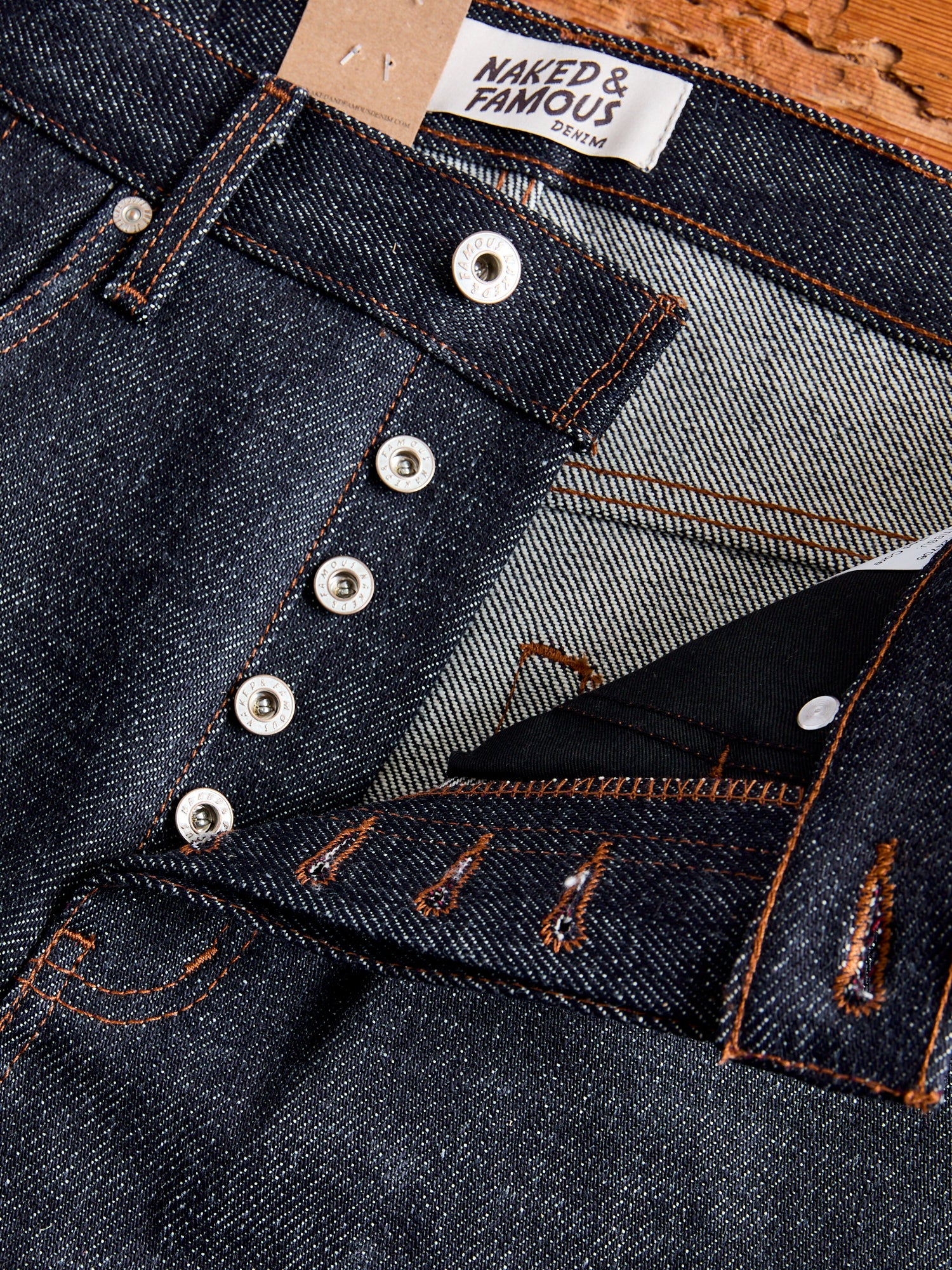 "Elephant 13 - Red Core" 21oz Selvedge Denim - Easy Guy Fit - Image 9