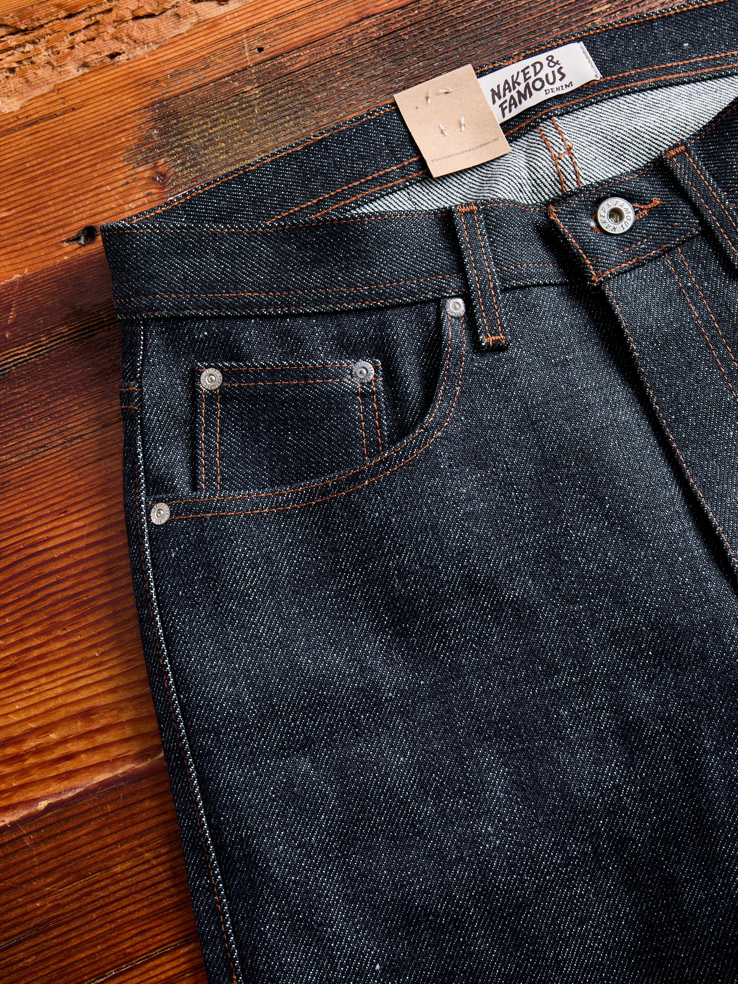 "Elephant 13 - Red Core" 21oz Selvedge Denim - Weird Guy Fit - Image 7