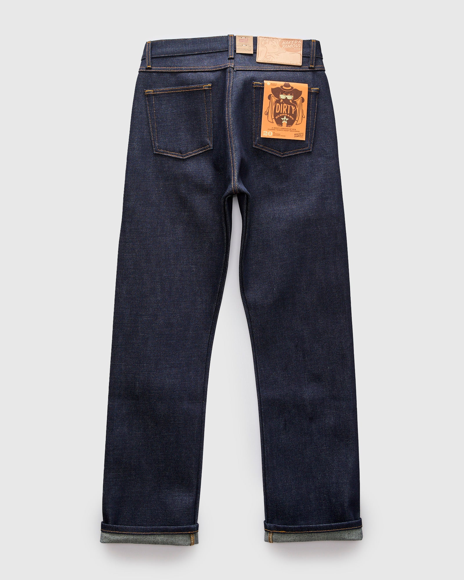 "Elephant 14 Dirty Elephant" 20oz Selvedge Denim - True Guy Fit - Image 3