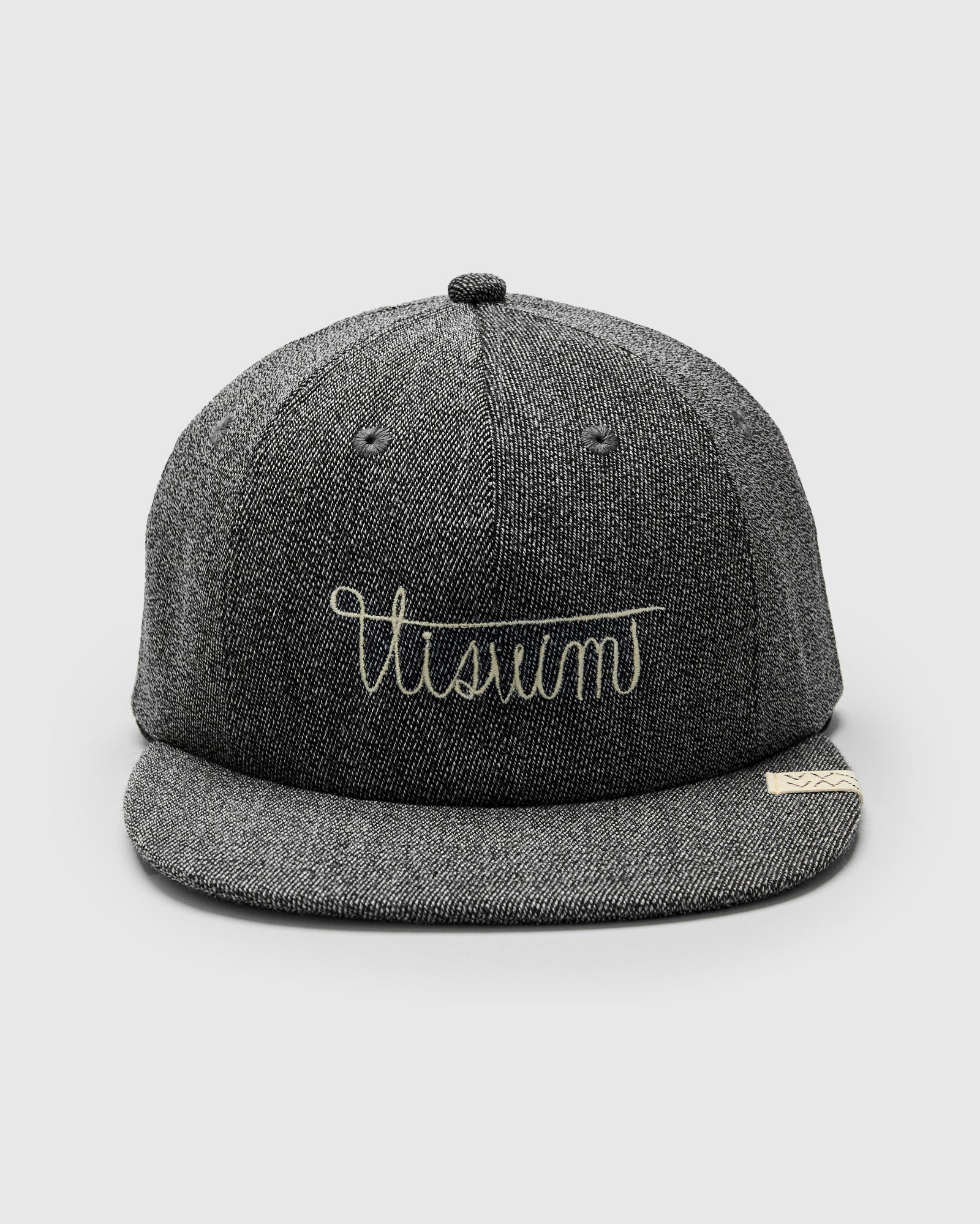 Excelsior II Cap "Script" in Charcoal - Image 3