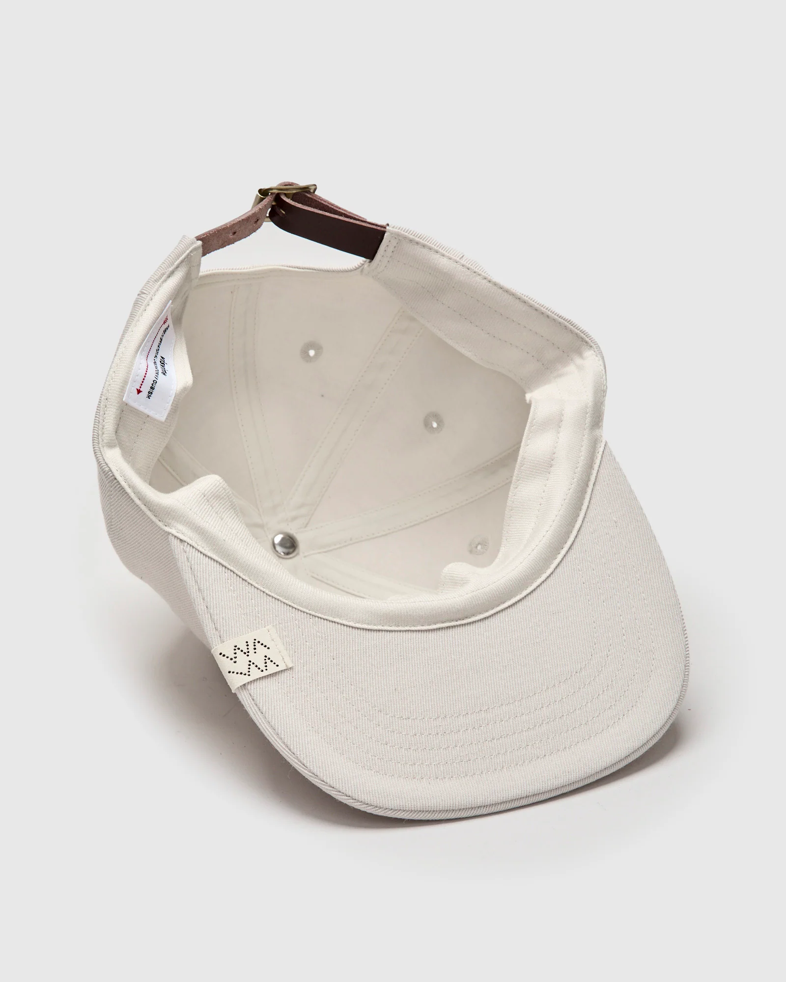 Excelsior II Cap "Script" in Off White - Image 4