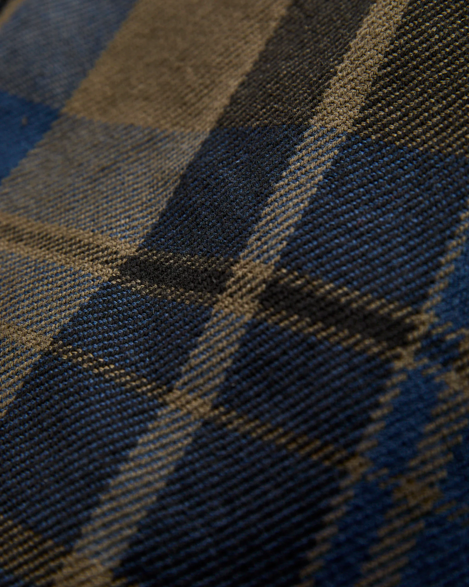 Extra Heavy Flannel Shirt in Navy Moss - Image 7