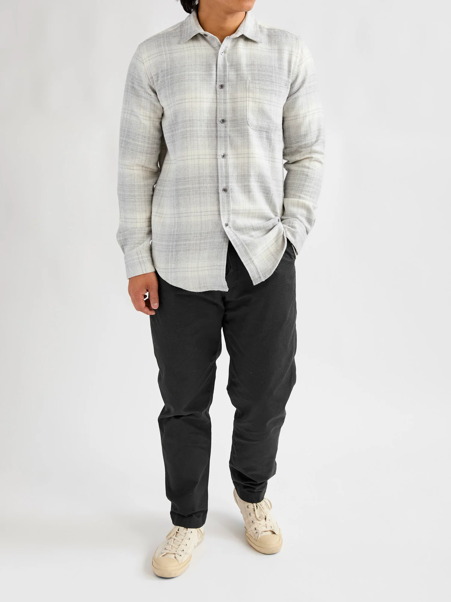 Fabri Button-Up Shirt in Slate - Image 8