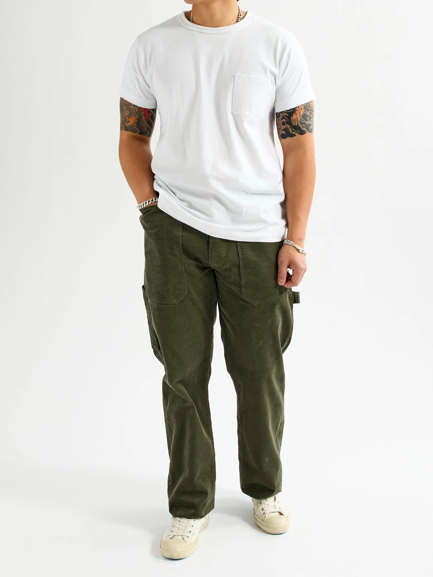 Fall Leaf Gardener Pants in Olive 14W Corduroy - Image 13