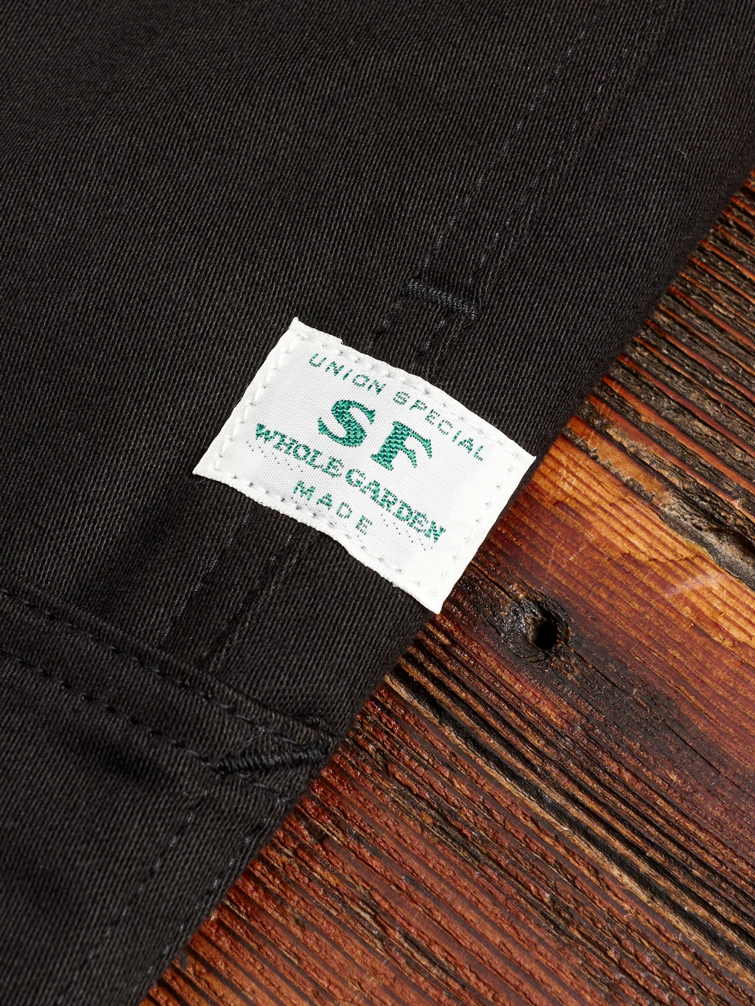 Fall Leaf Tough Pants in Black Work Satin - Image 7