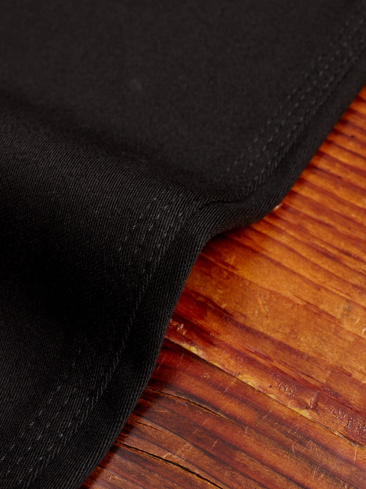 Fall Leaf Tough Pants in Black Work Satin - Image 8