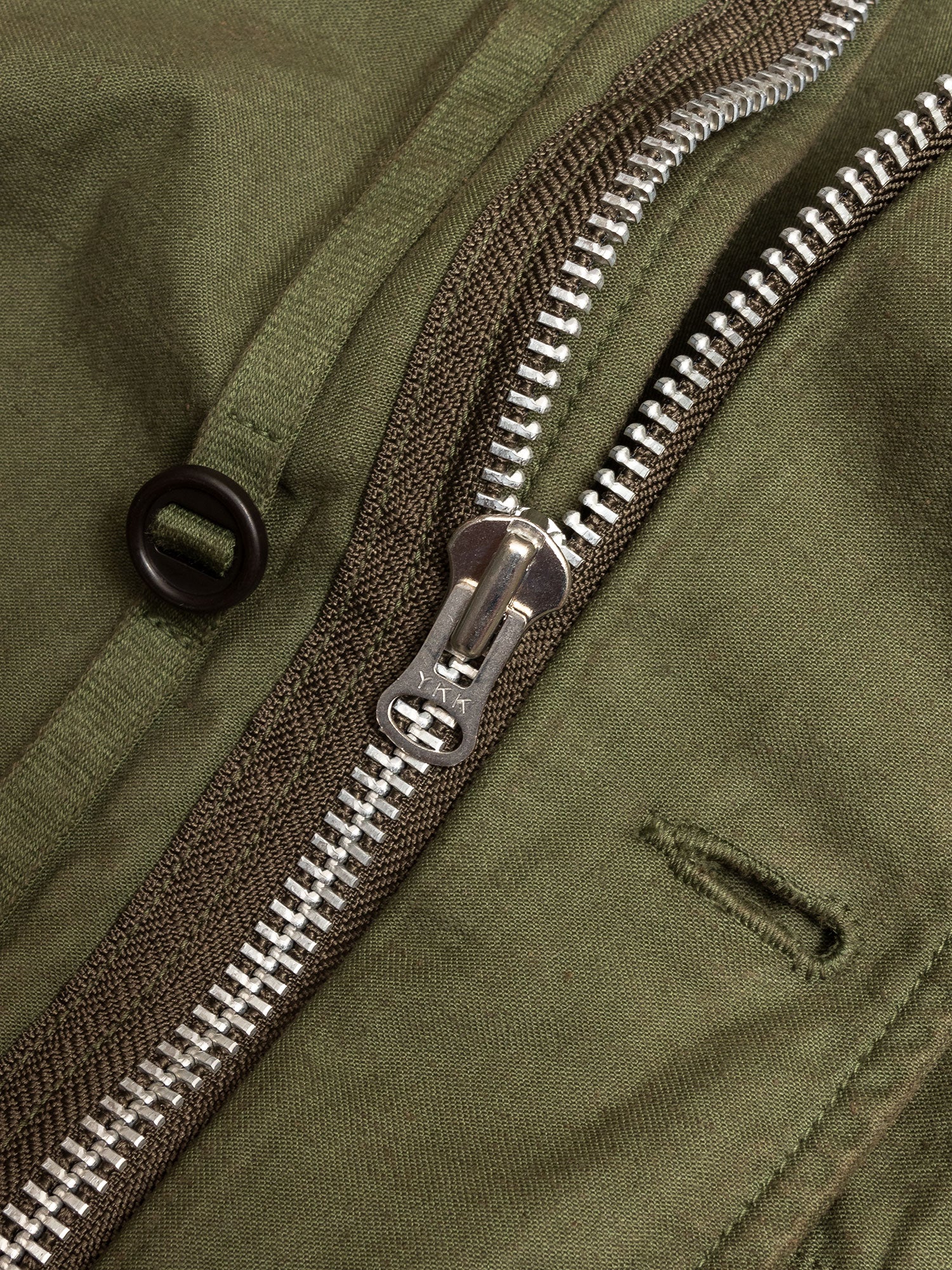 Fatigue Long Jacket in Olive - Image 8