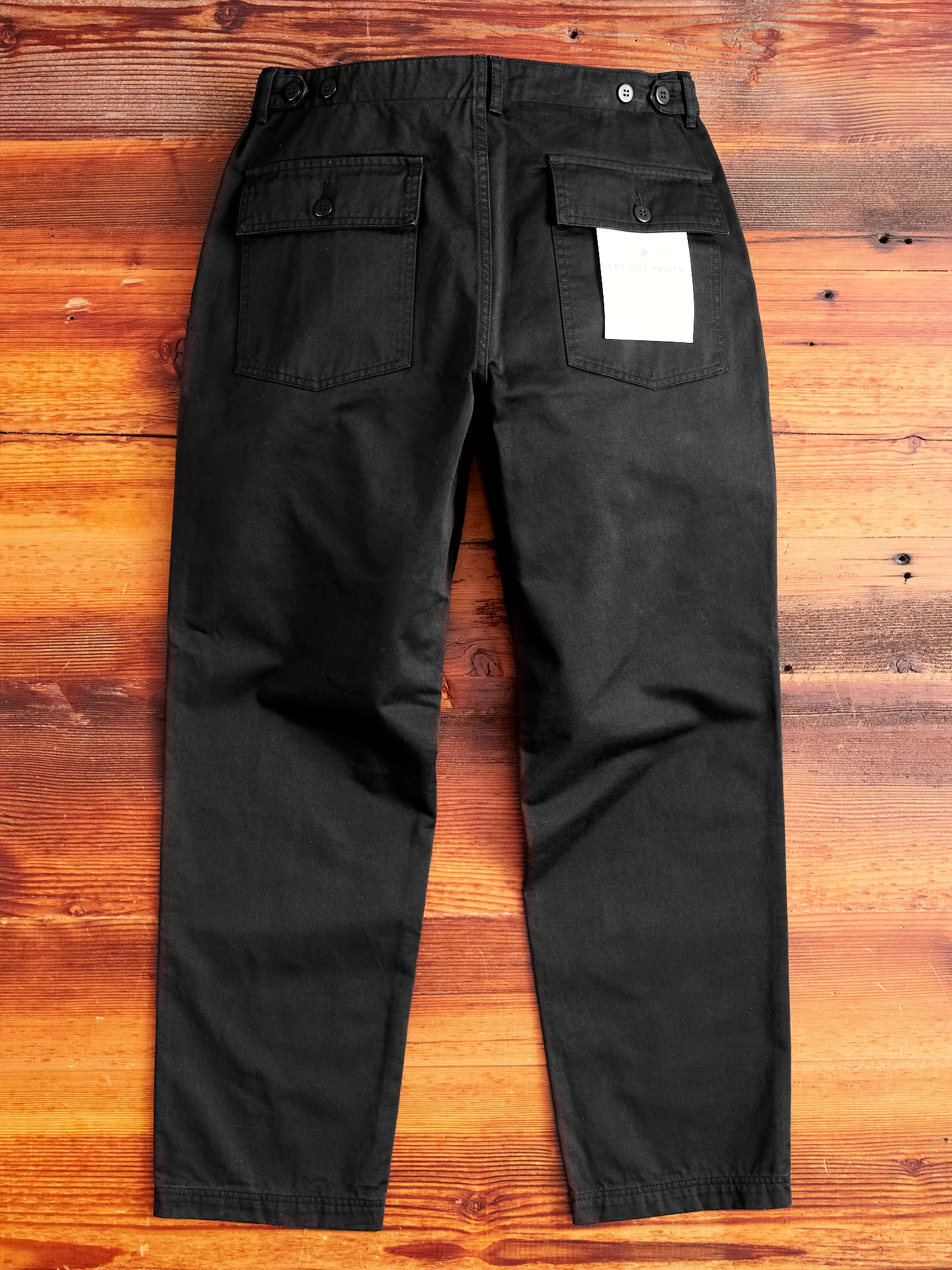 Fatigue Pants in Black - Image 11