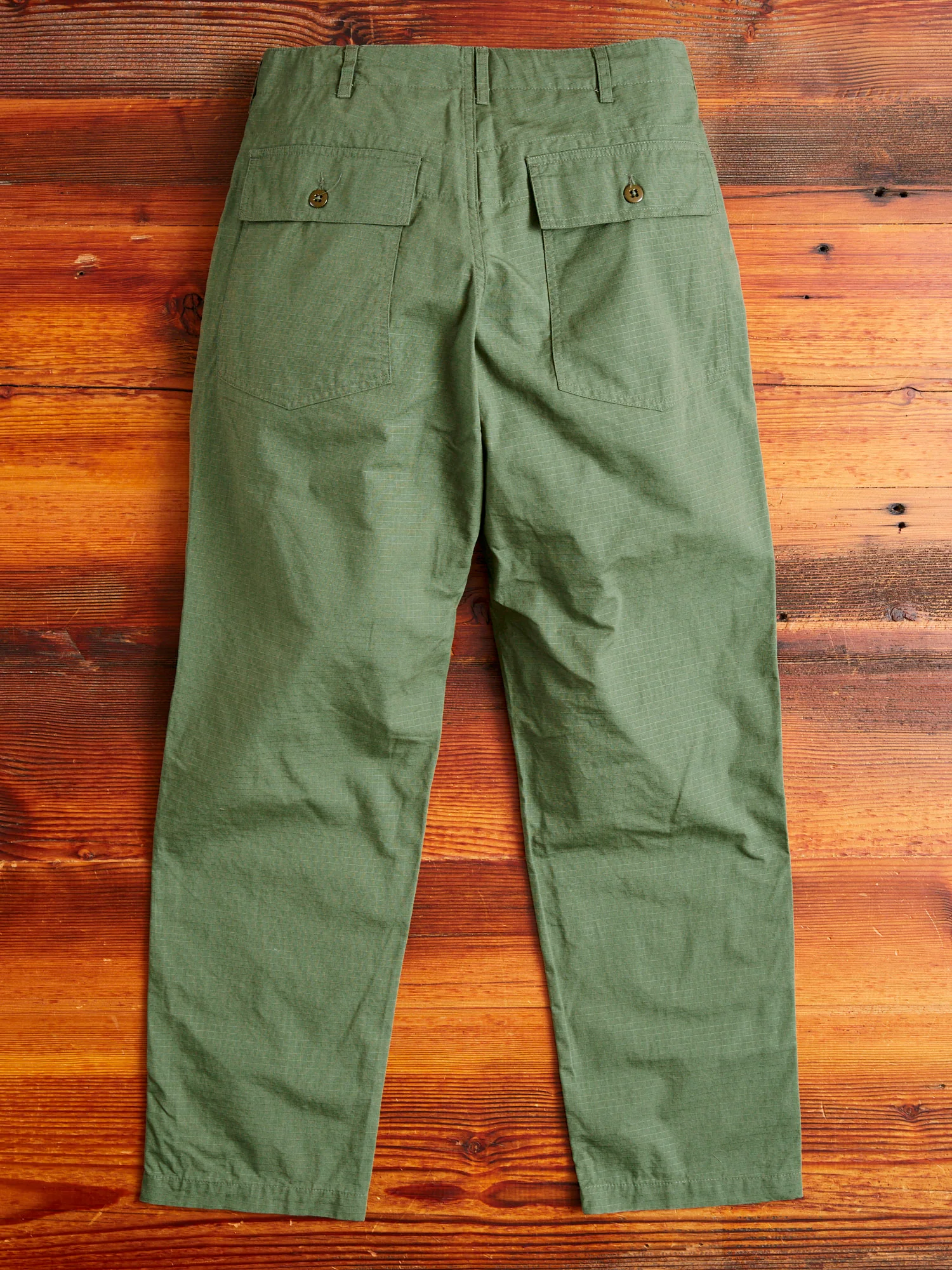 Fatigue Pants in Olive Cotton Ripstop - Image 10