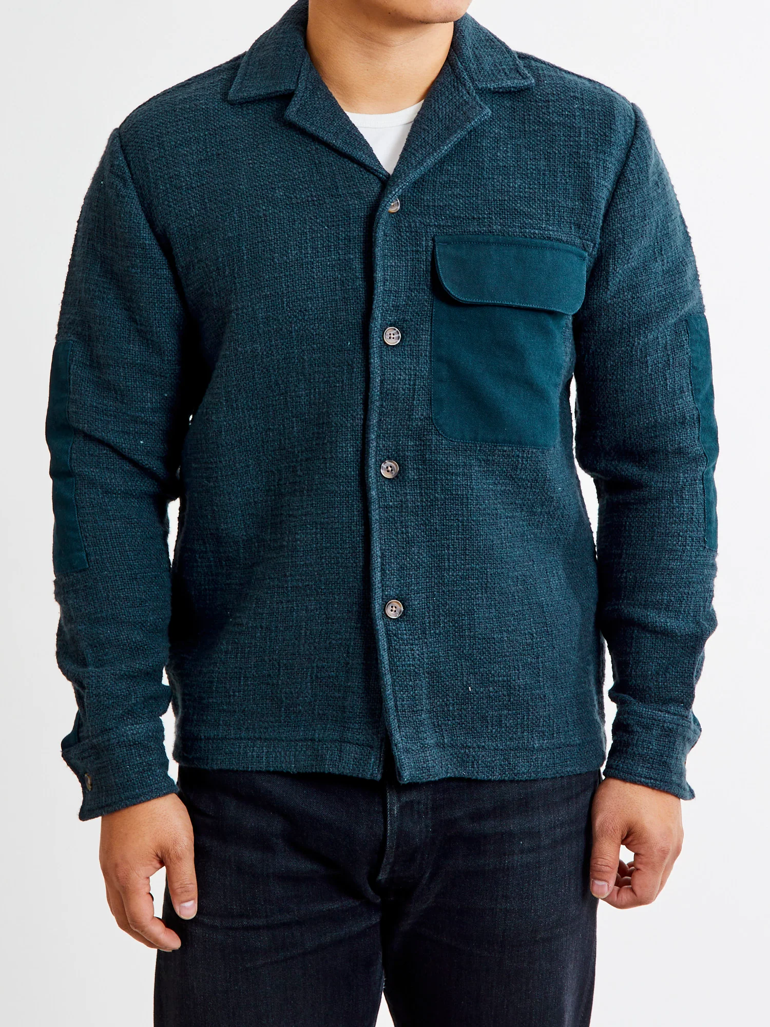 Field Shirt in Midnight Slub - Image 2