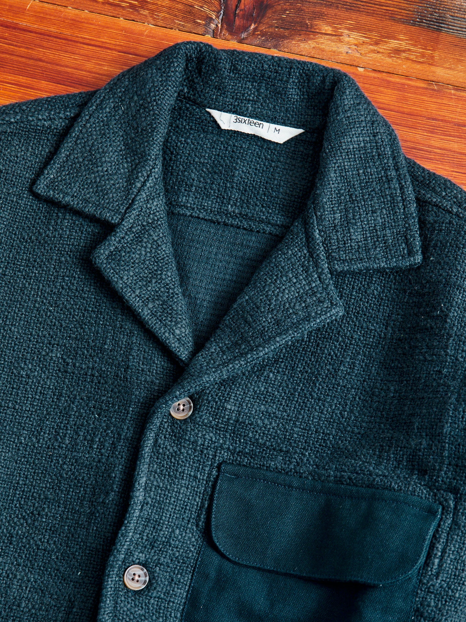 Field Shirt in Midnight Slub - Image 3
