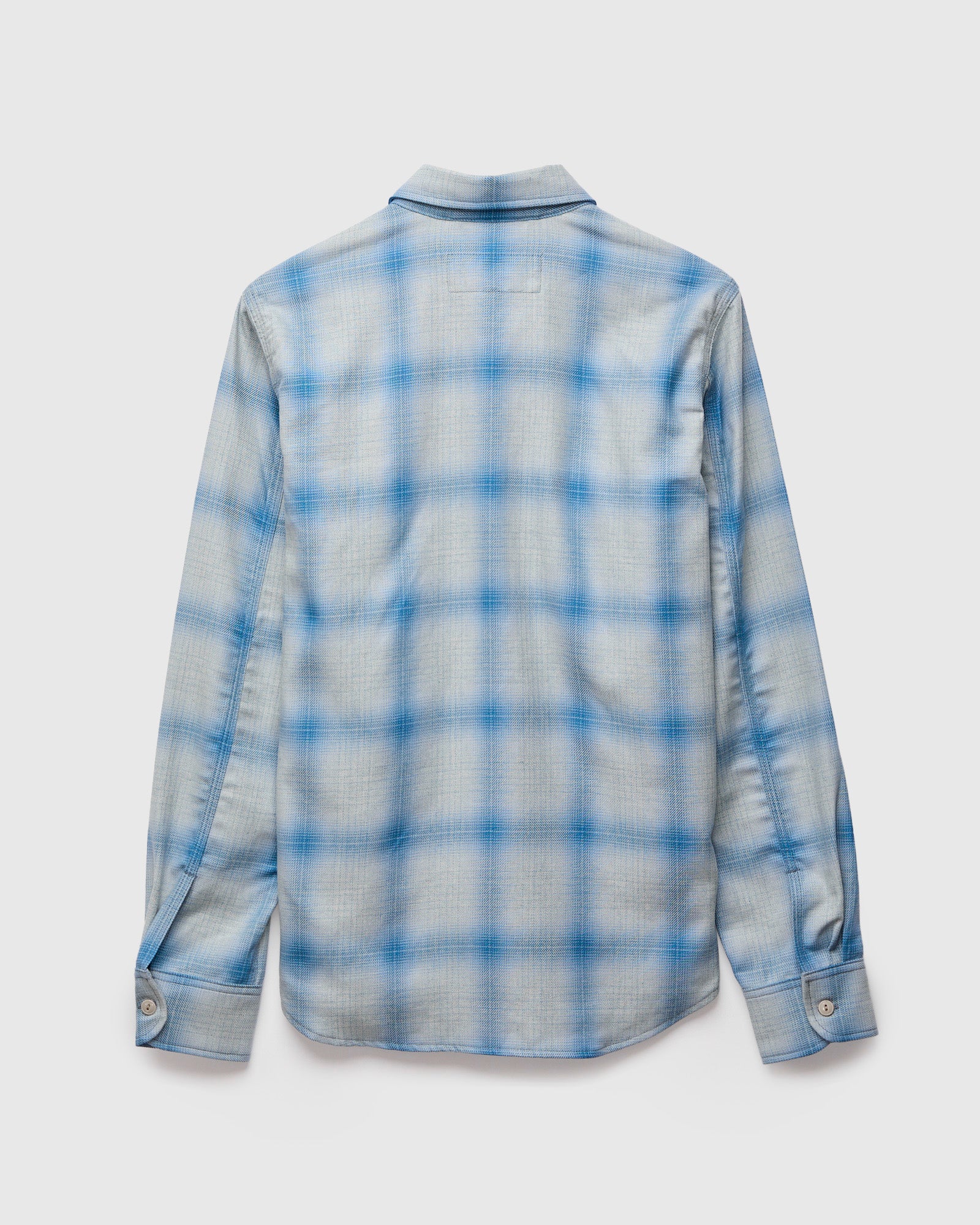 "Field Shirt" in Sky Blue Shadow Plaid - Image 2